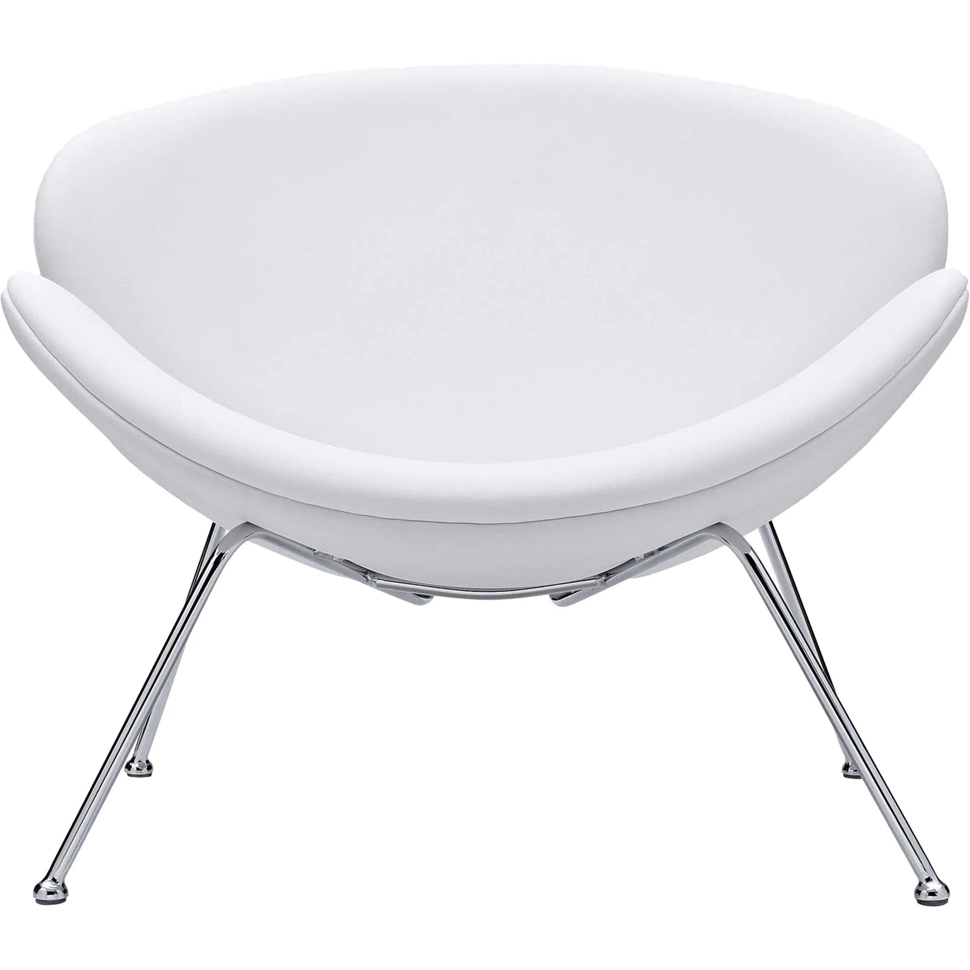 Nora Lounge Chair White - Image 2