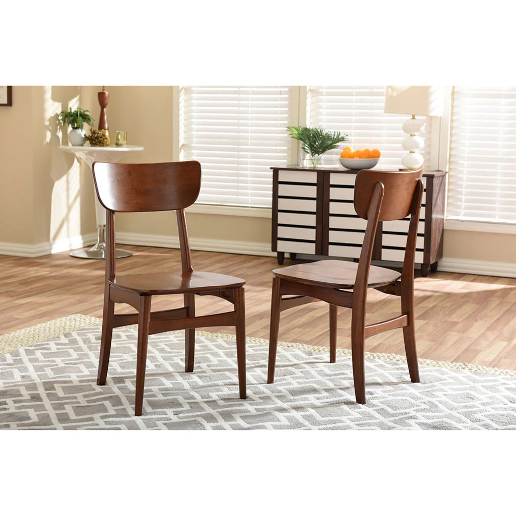Norfolk Chair Walnut (Set of 2) - Image 5
