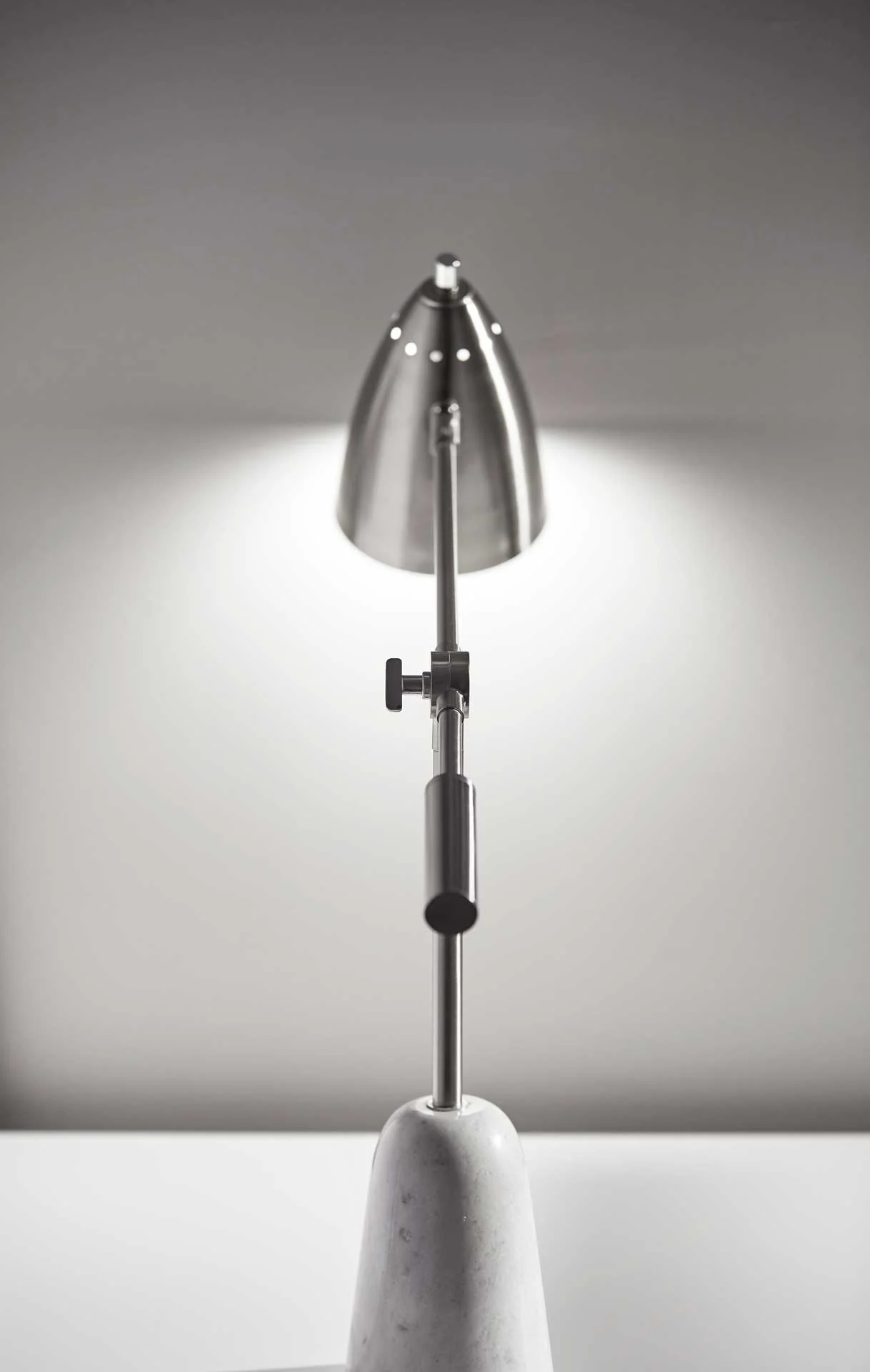 Norfolk Desk Lamp Brushed Steel - Image 6