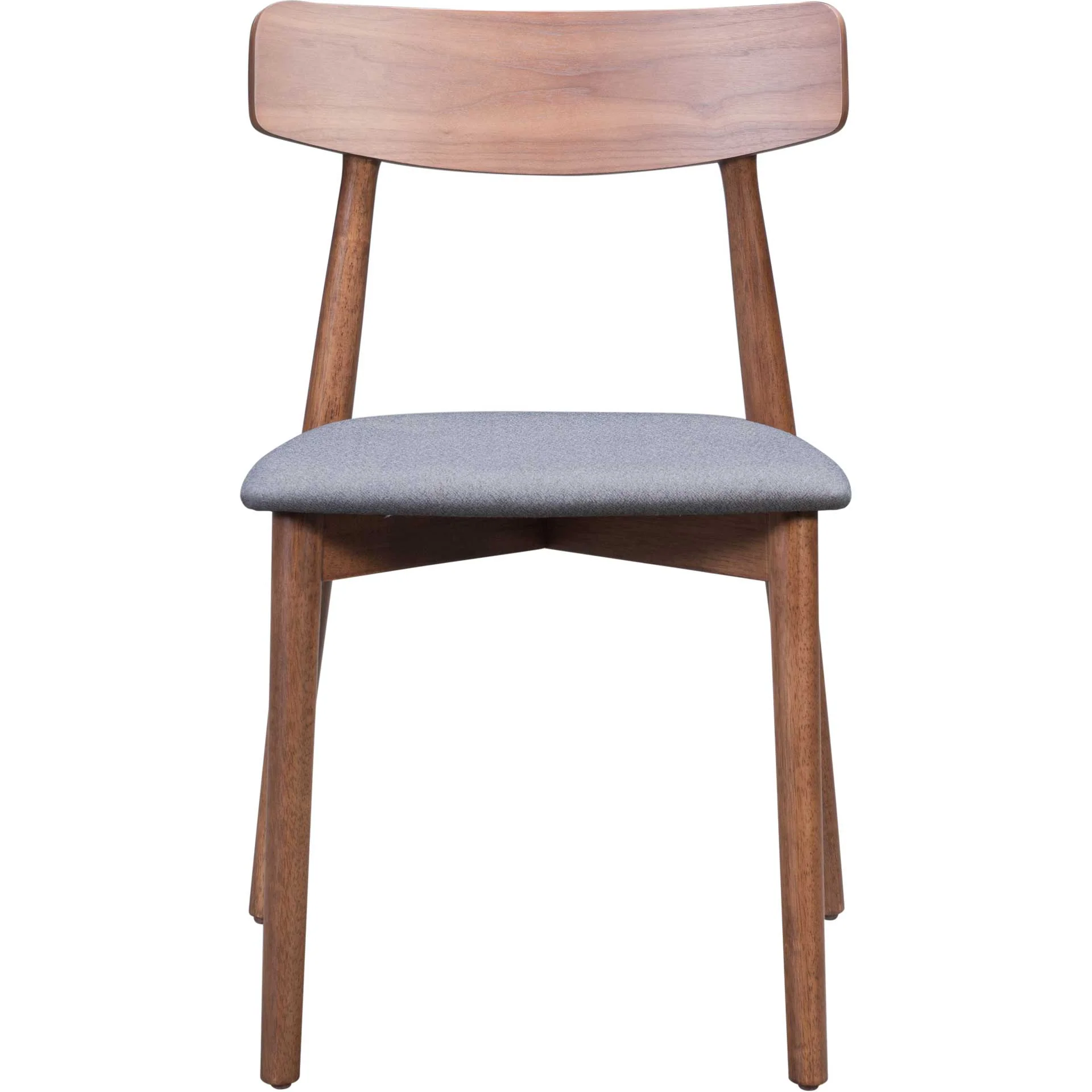 Norwich Dining Chair Walnut/Dark Gray - Image 3