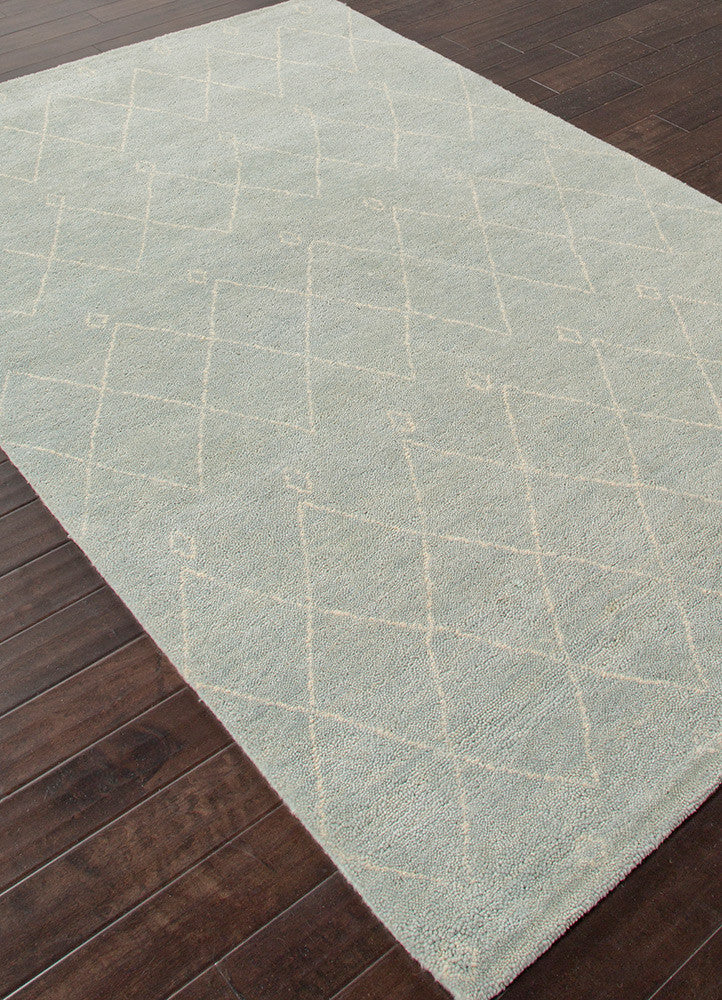 Nostalgia Casablanca Sterling Blue/Snow White Area Rug - Image 2