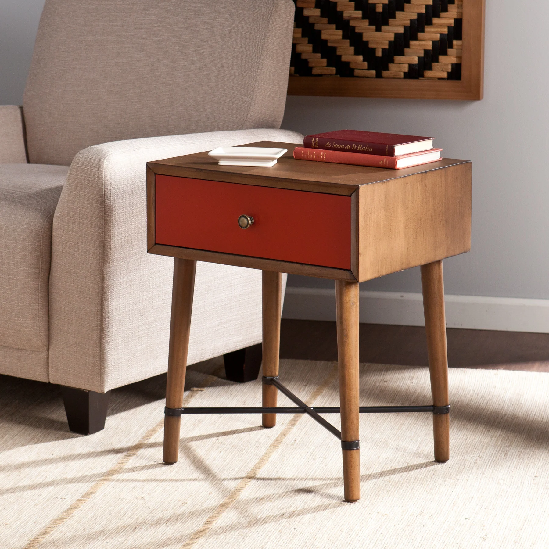 Nova Accent Table Red - Image 3