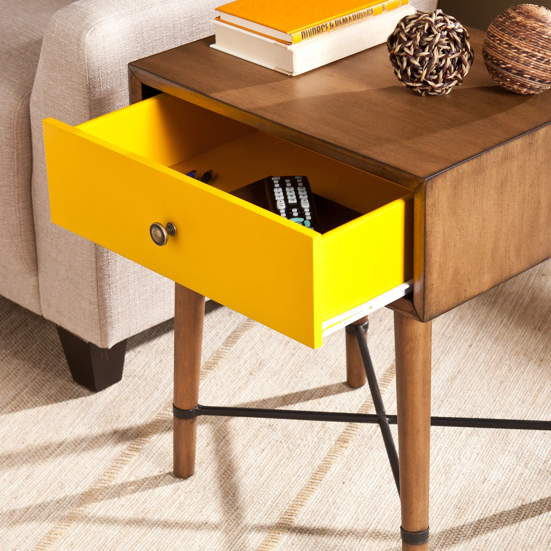 Nova Accent Table Yellow - Image 4