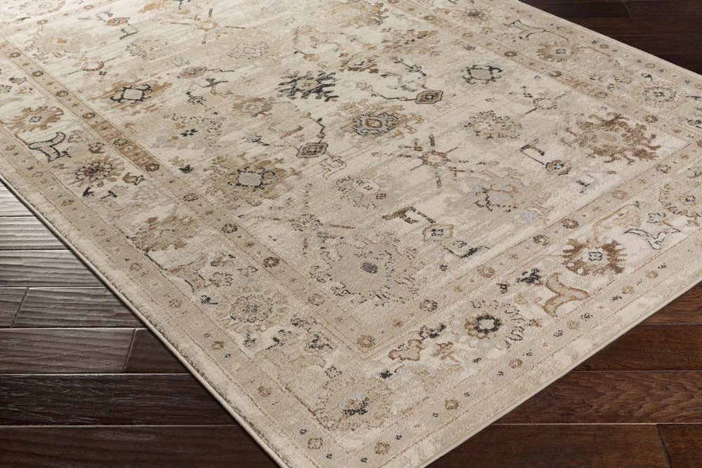 Nova Beige/Charcoal/Mocha Area Rug - Image 2