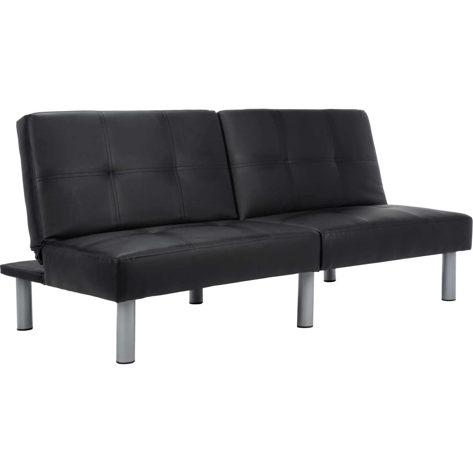 Novile Foldable Futon Bed Black - Image 2