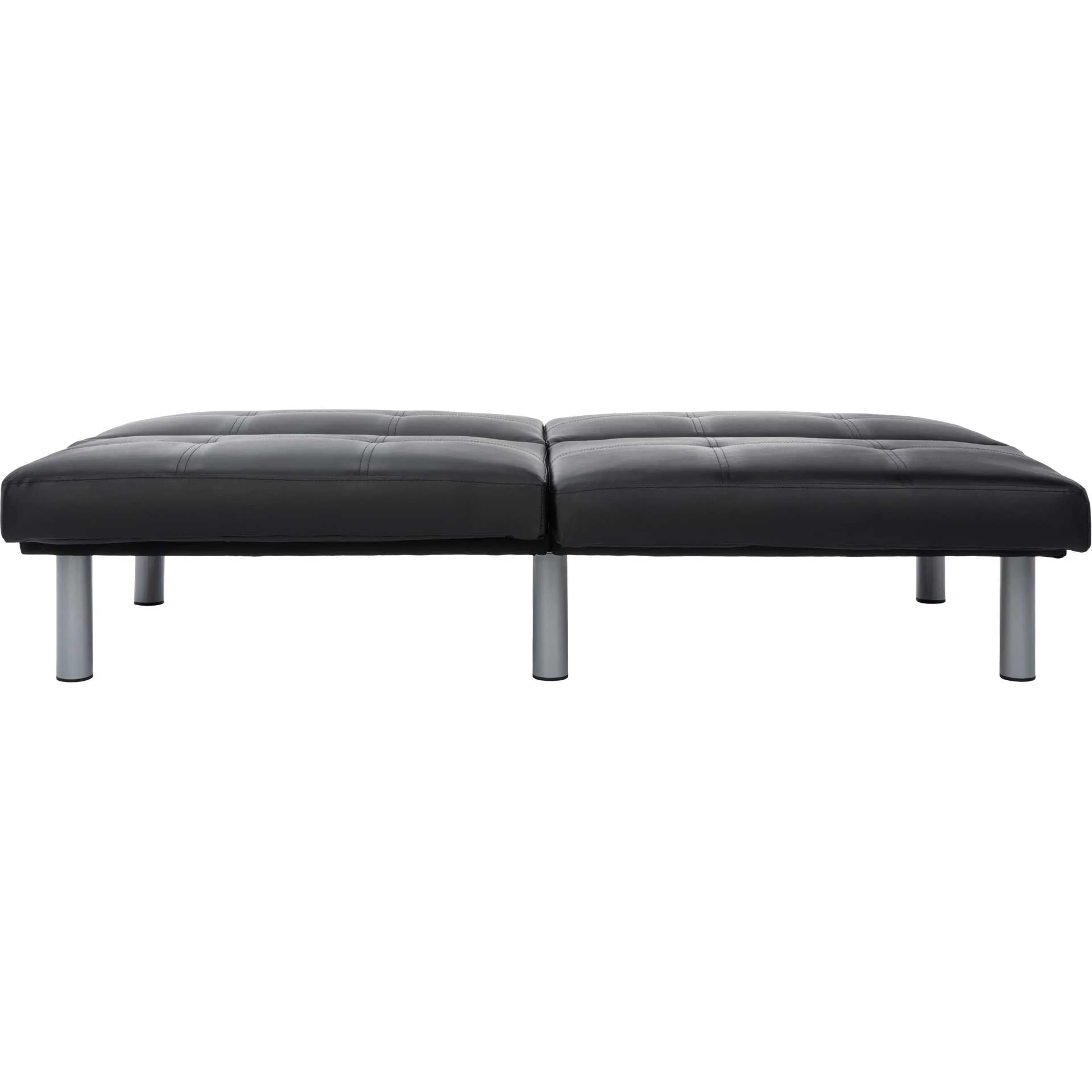 Novile Foldable Futon Bed Black - Image 6