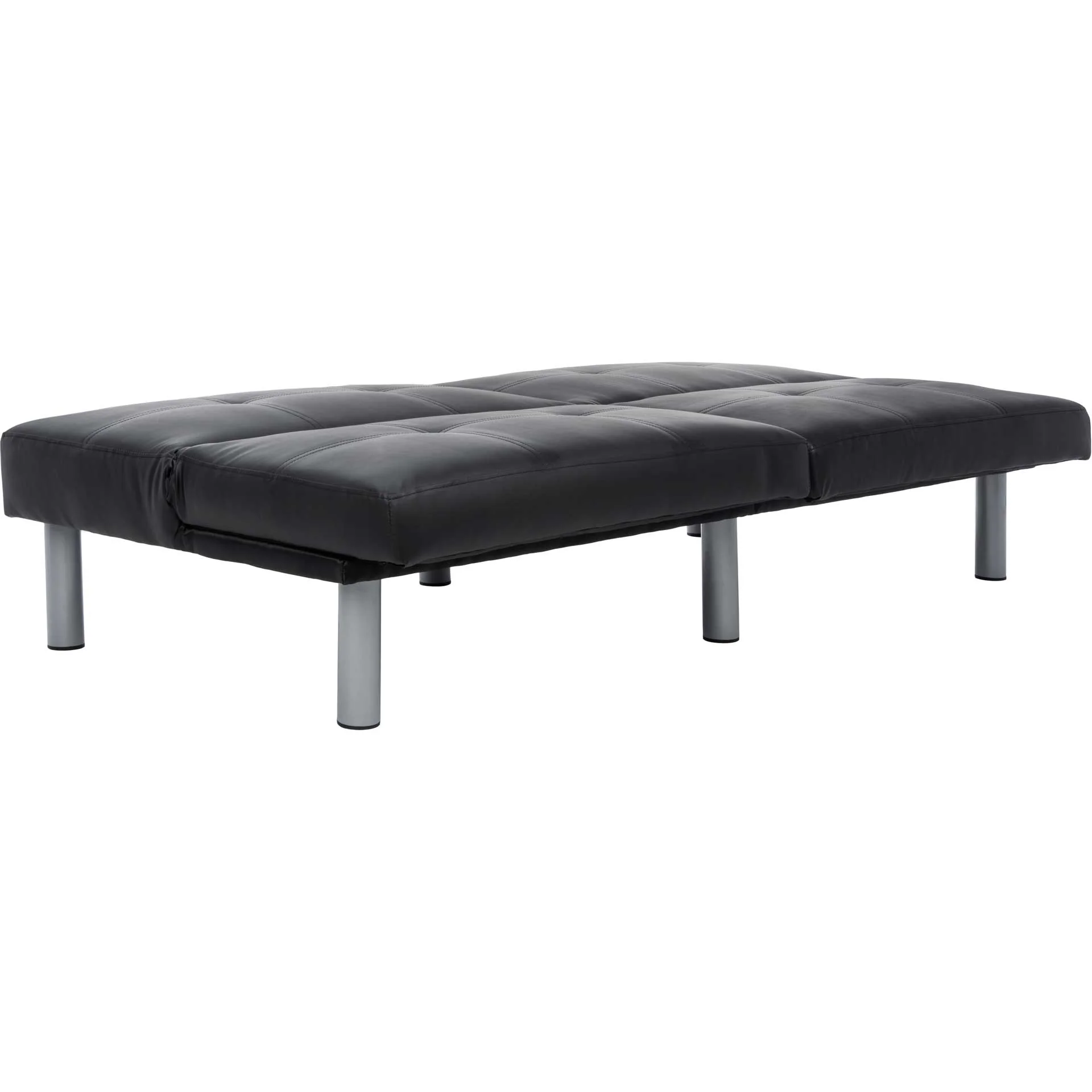 Novile Foldable Futon Bed Black - Image 7