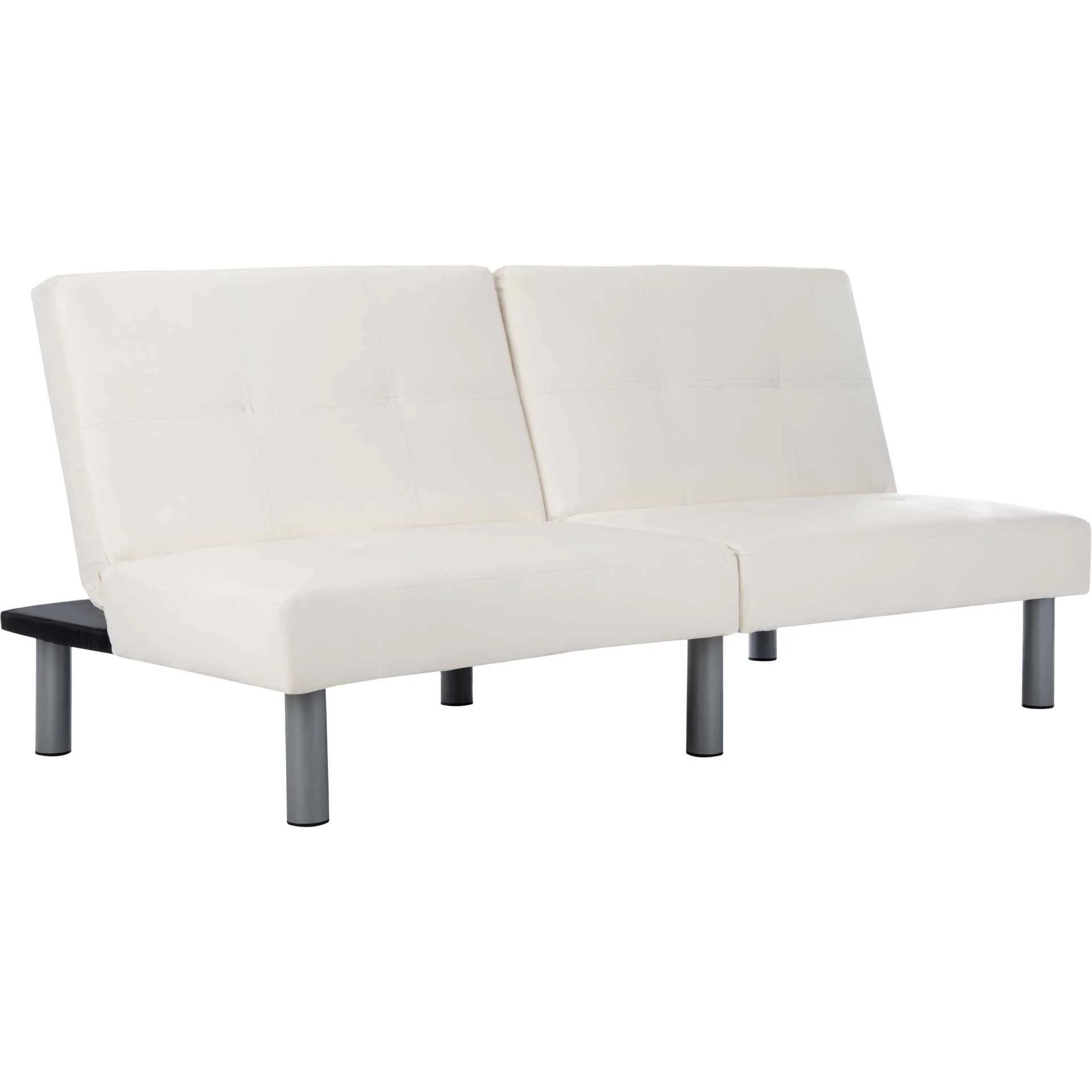 Novile Foldable Futon Bed White - Image 2