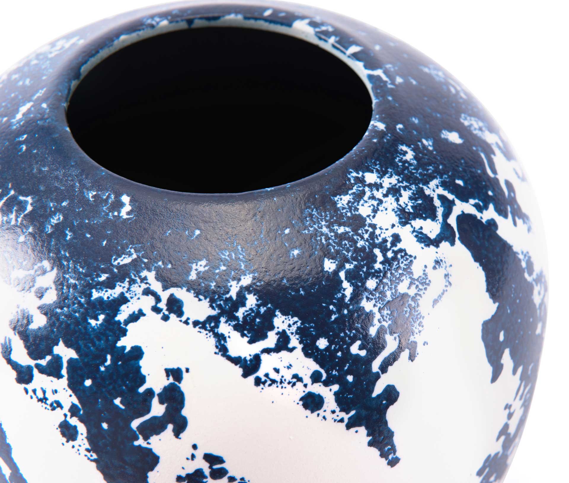 Nube Vase Blue/White - Image 5