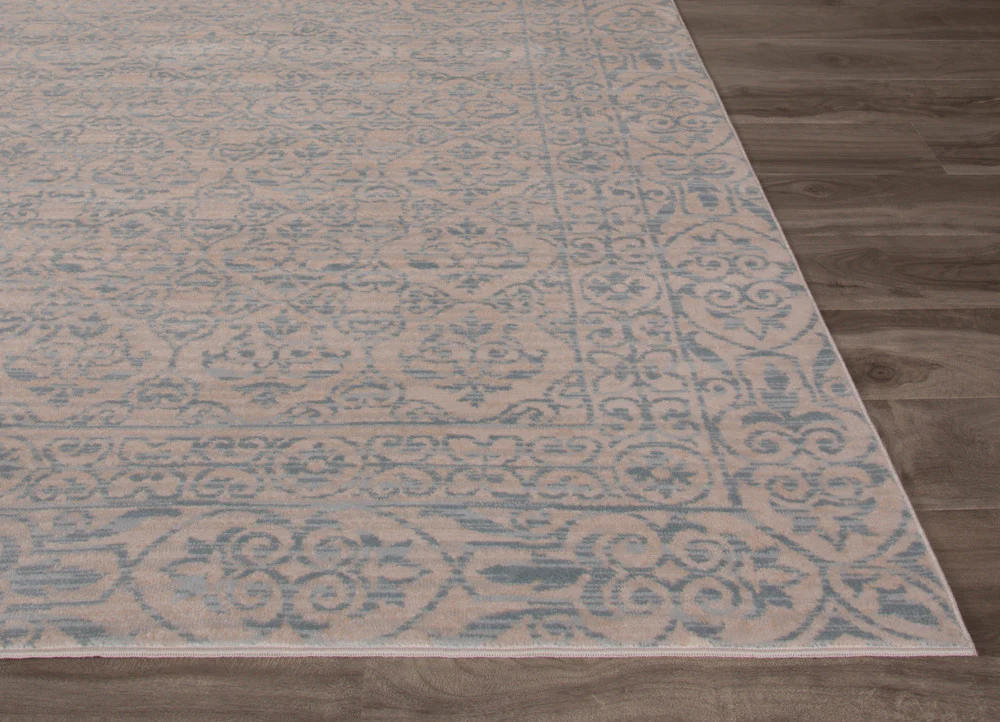 Nysea Merrill Ivory/Blue Area Rug - Image 3