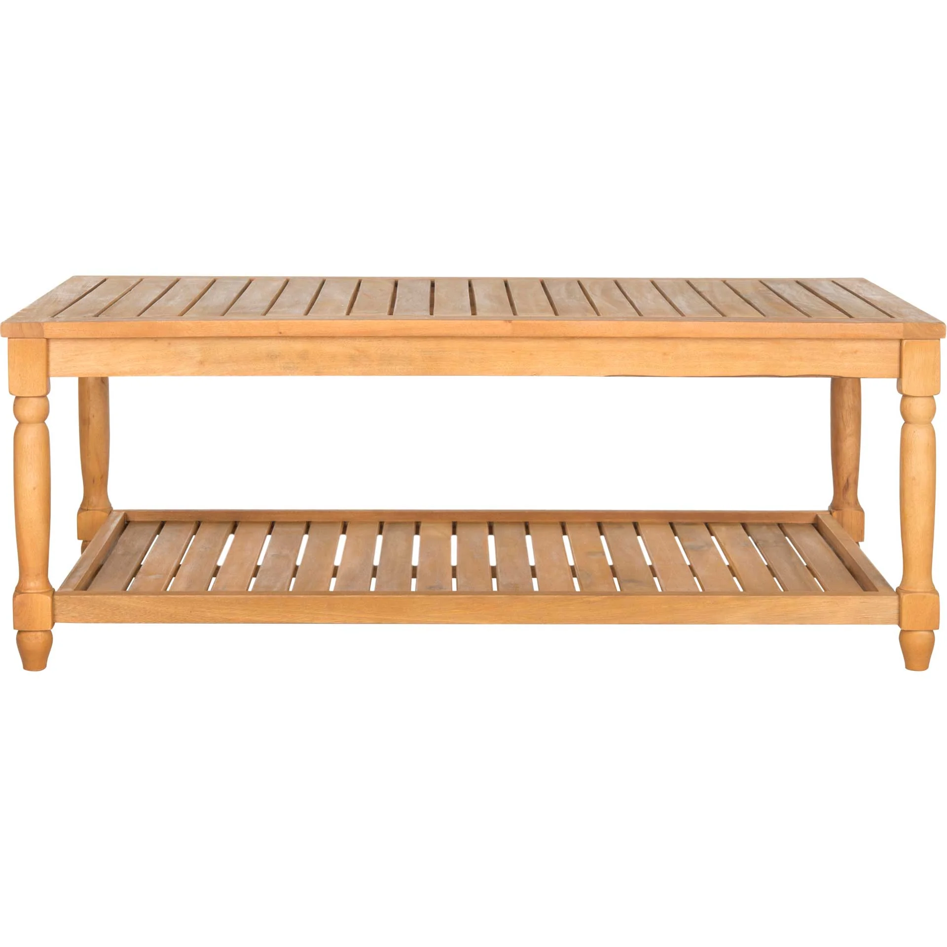 Oaklee Coffee Table Teak Brown - Image 2