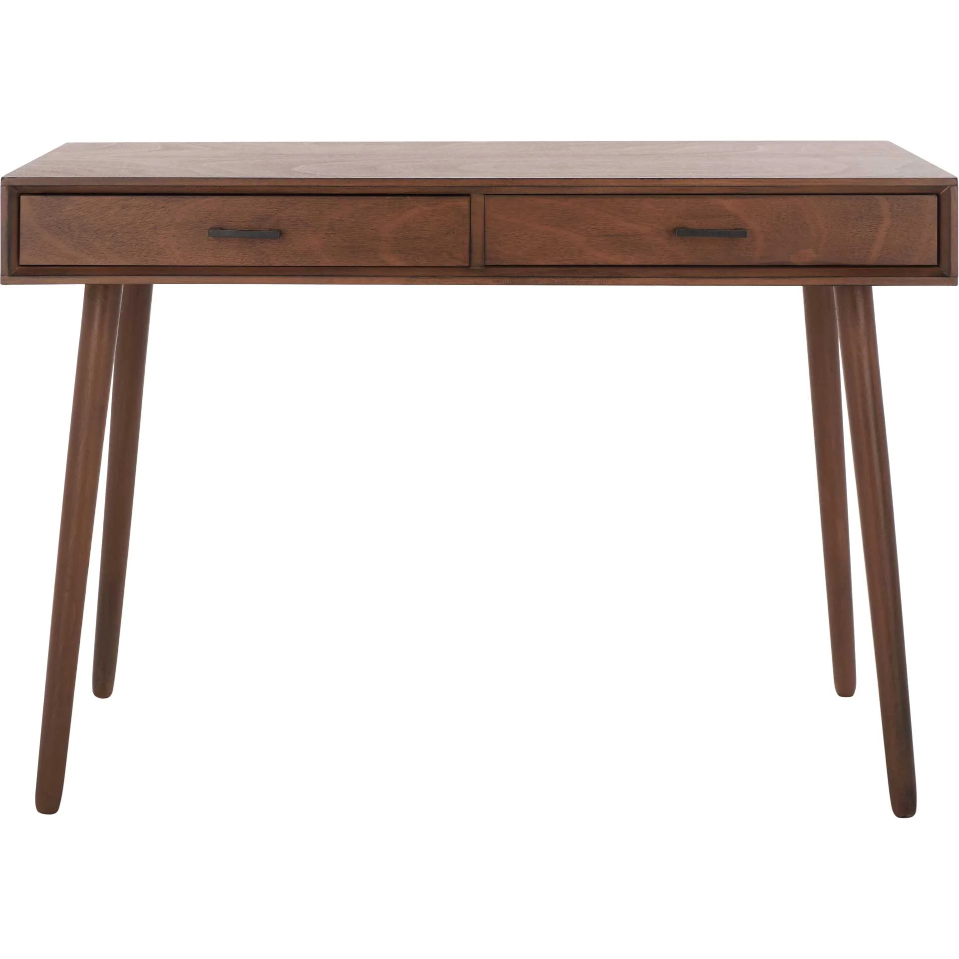 Odael 2 Drawer Desk Brown - Image 2