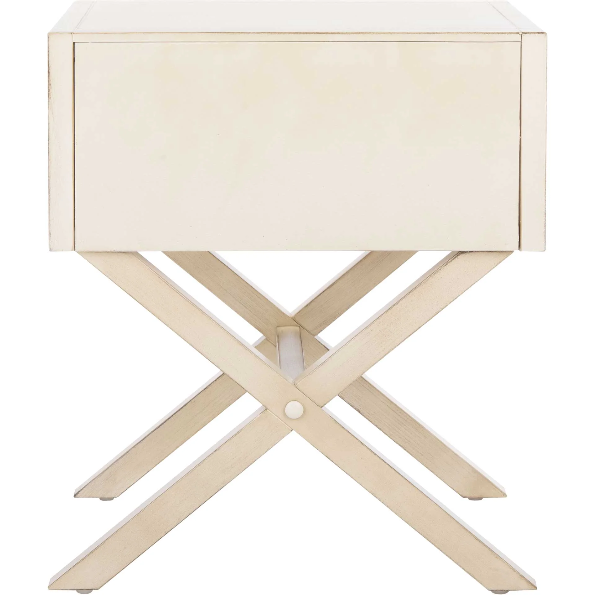 Odessa 1 Drawer Nightstand Antique White - Image 4