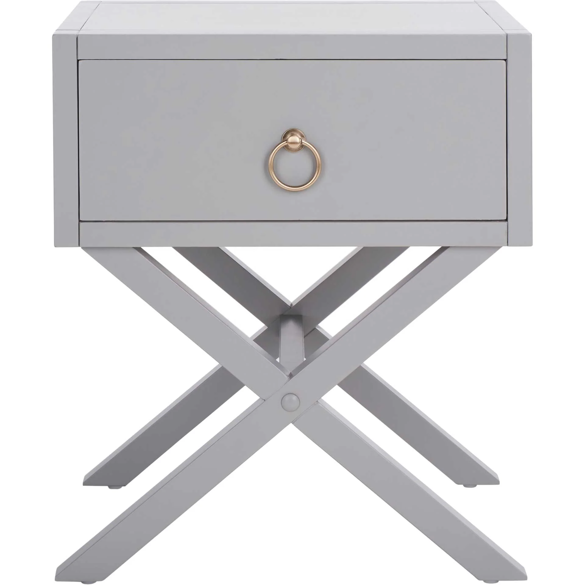 Odessa 1 Drawer Nightstand Gray - Image 2