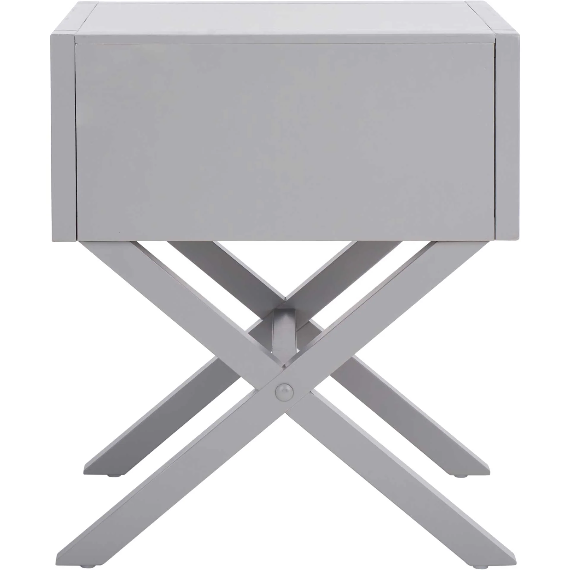 Odessa 1 Drawer Nightstand Gray - Image 4