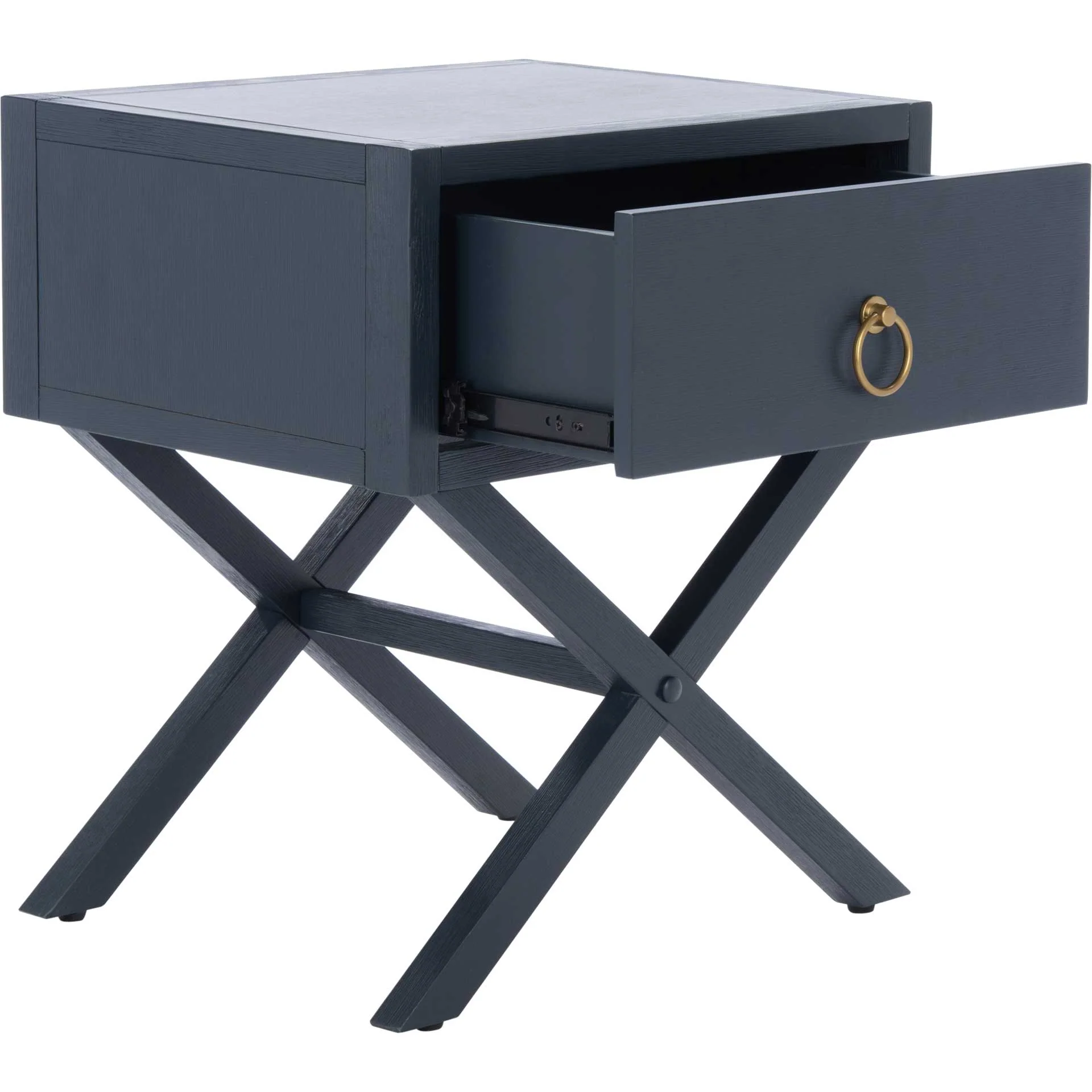Odessa 1 Drawer Nightstand Navy - Image 2