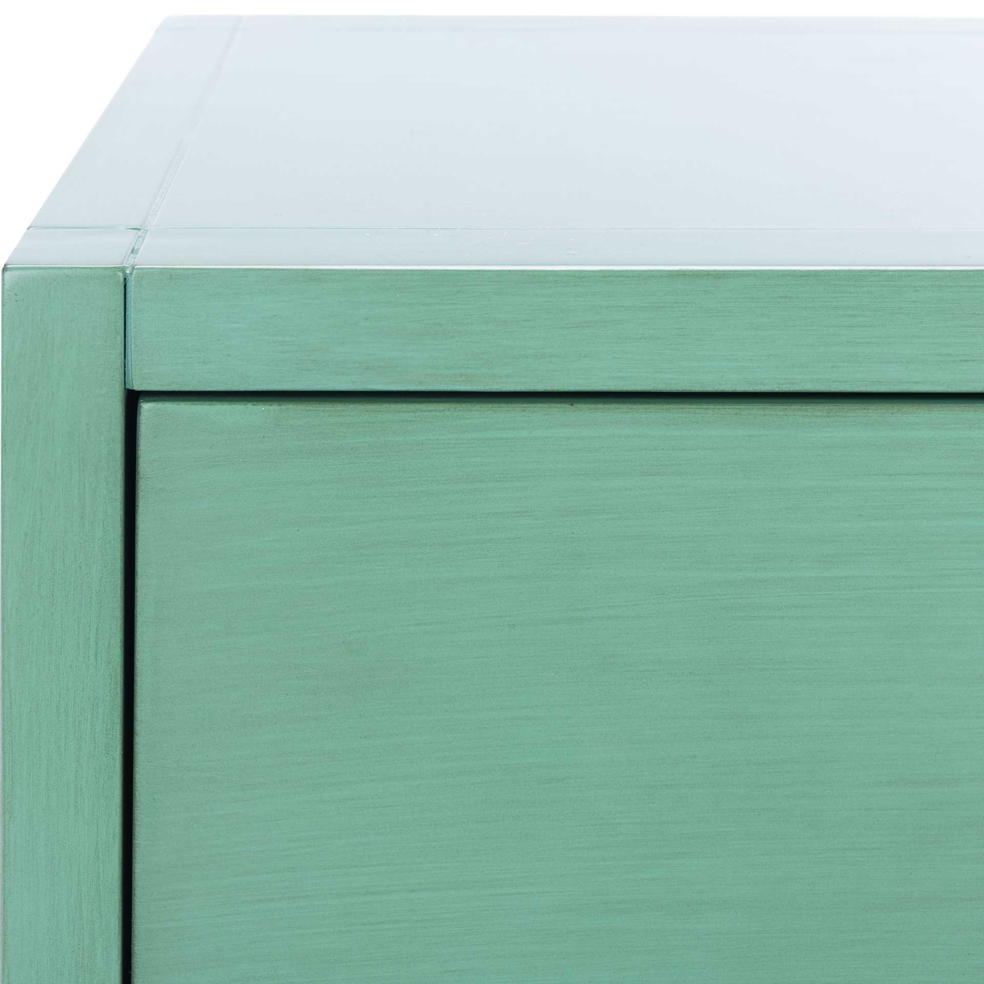 Odessa 1 Drawer Nightstand Turquoise - Image 5