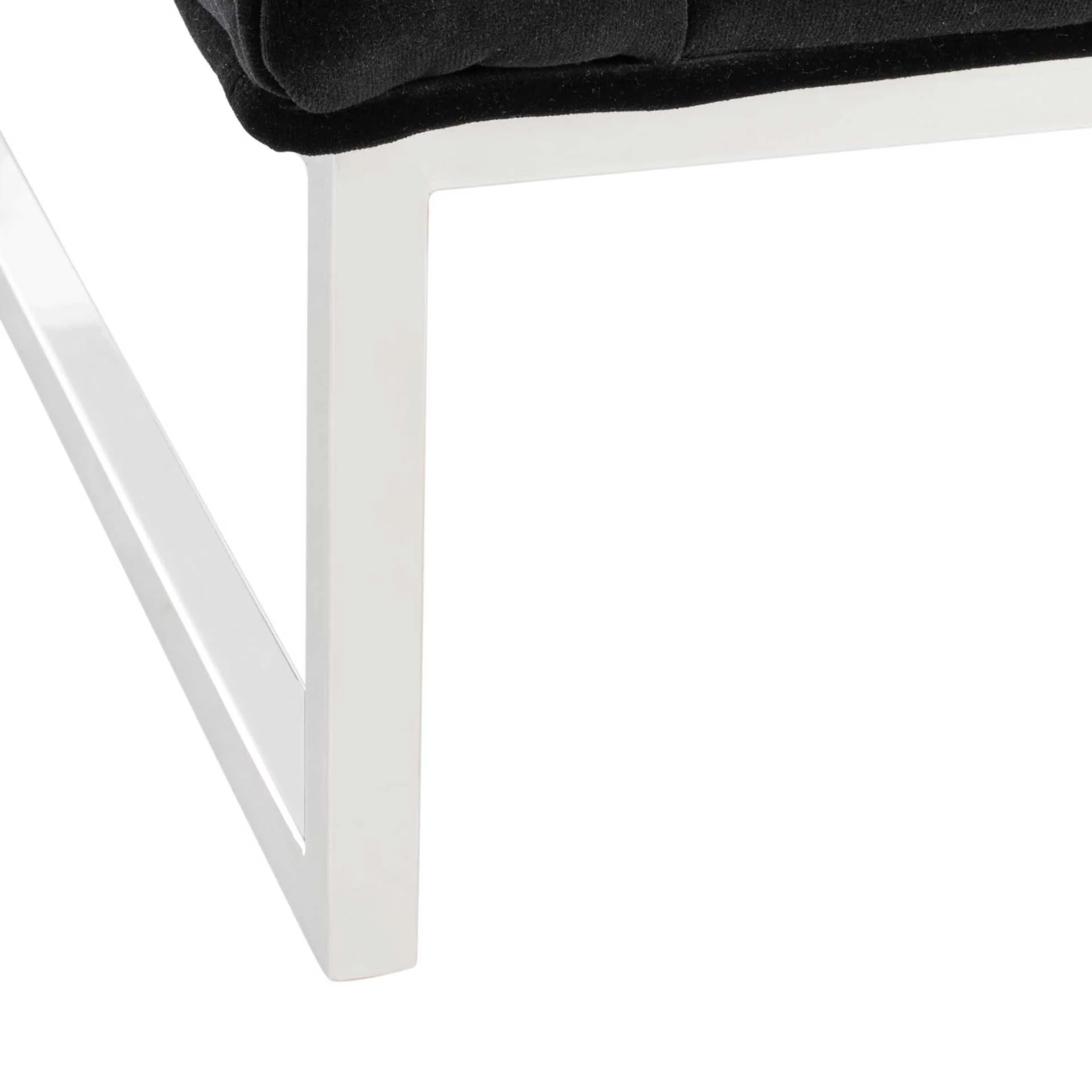 Olea Velvet Club Chair Black - Image 8