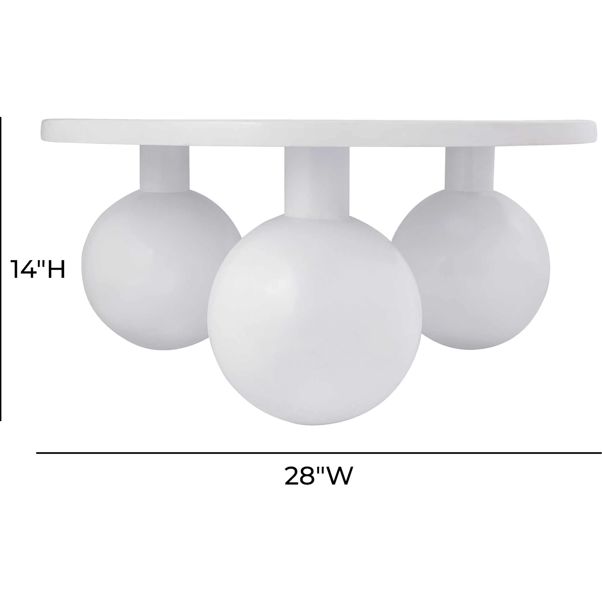 Olivia Coffee Table White - Image 6