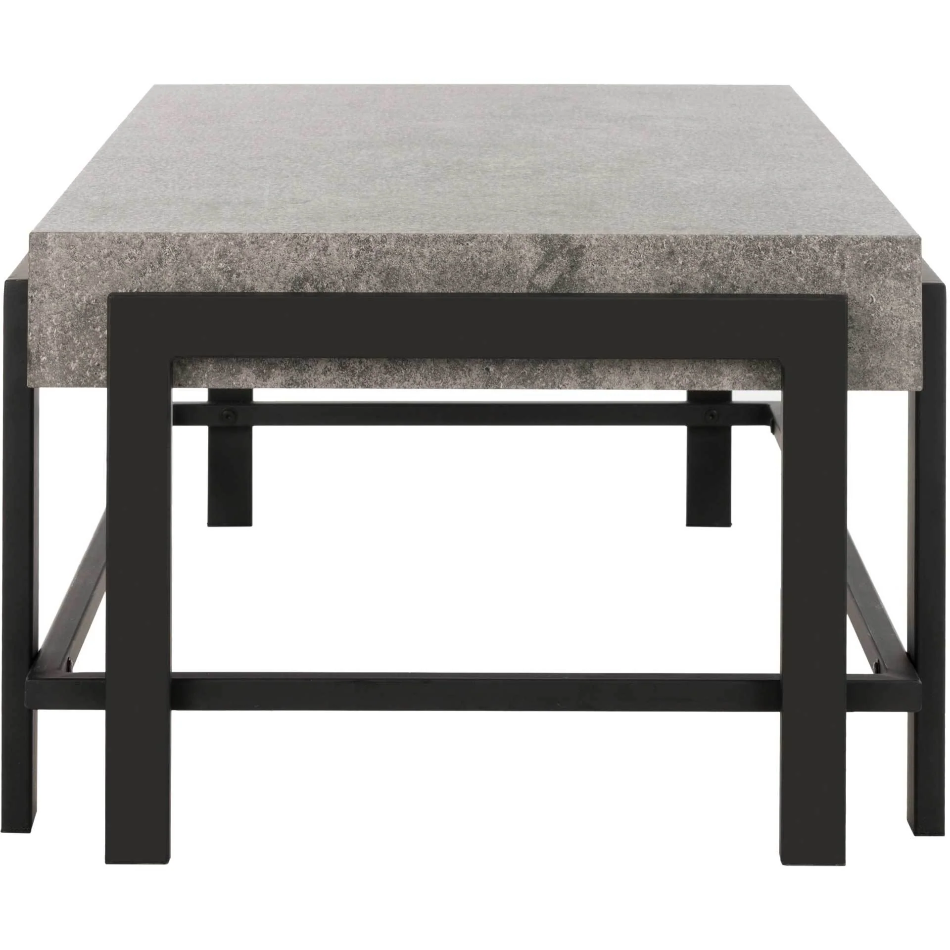 Olivia Rectangular Contemporary Coffee Table - Image 3