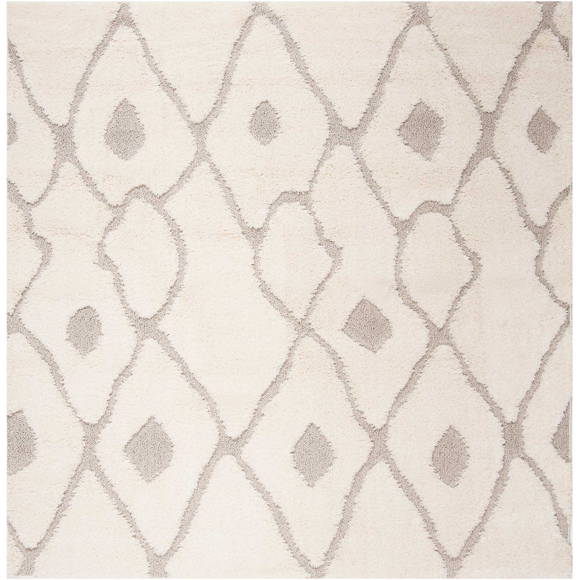 Olympia Shag Cream/Beige Area Rug - Image 2