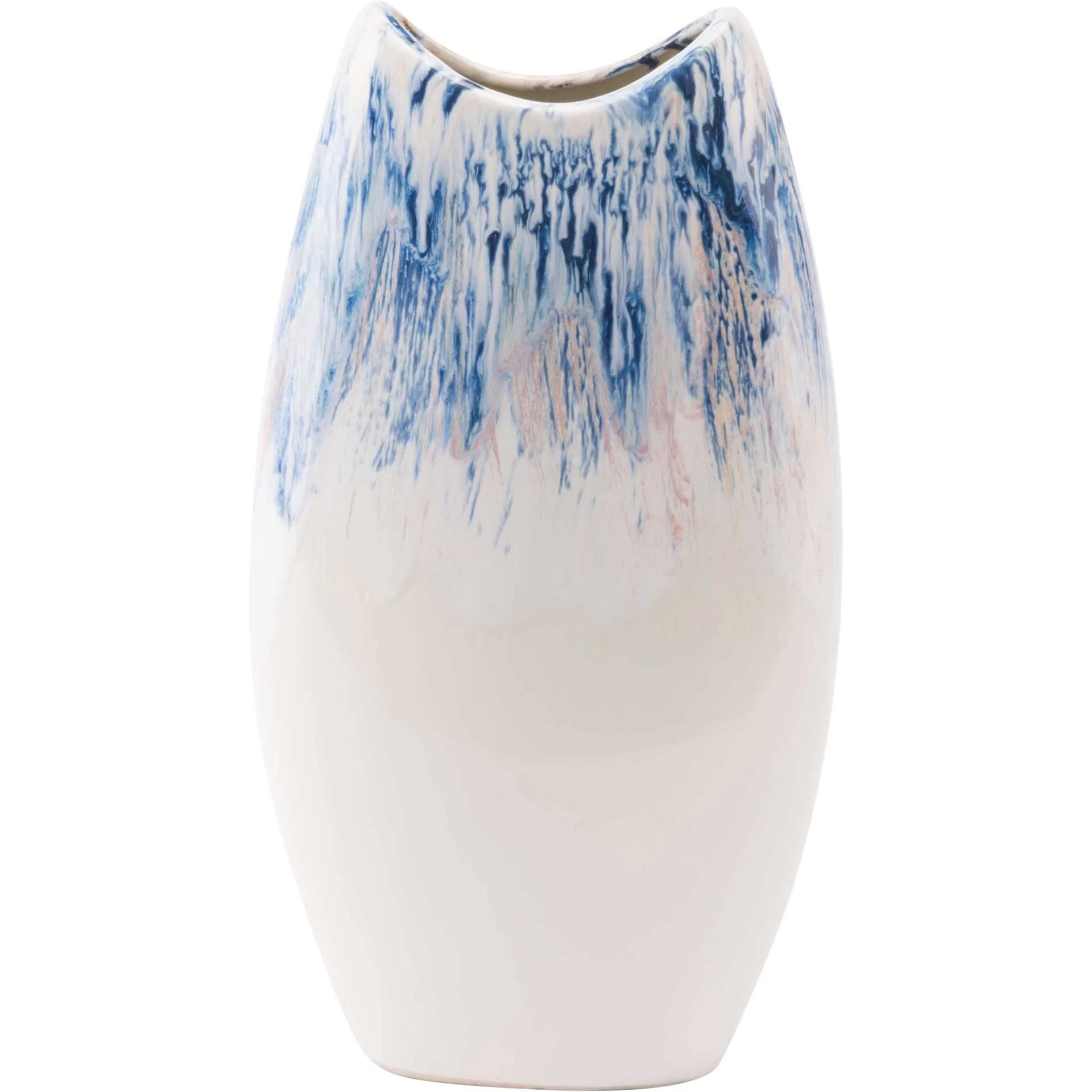 Ombre Vase Blue/White - Image 10