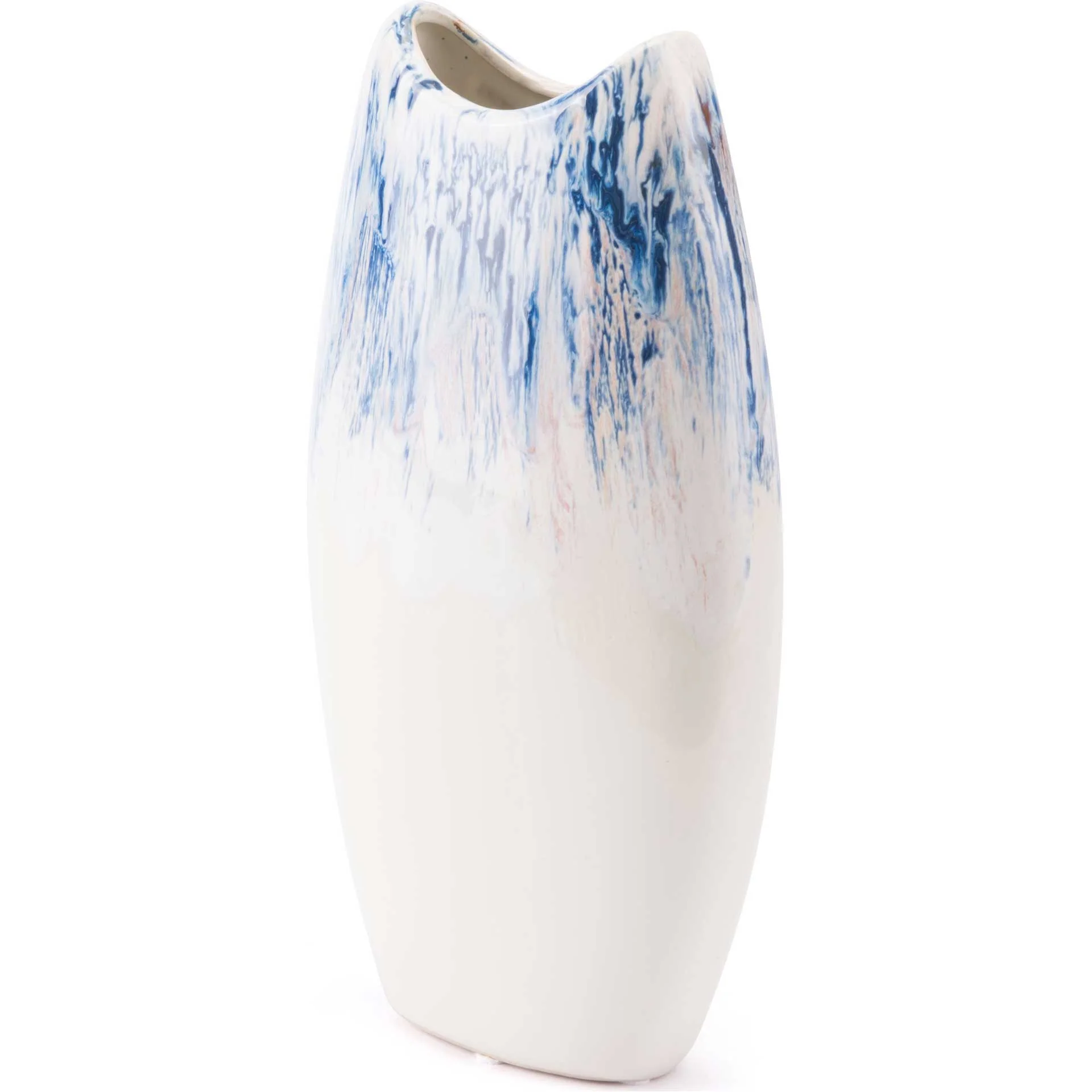 Ombre Vase Blue/White - Image 9