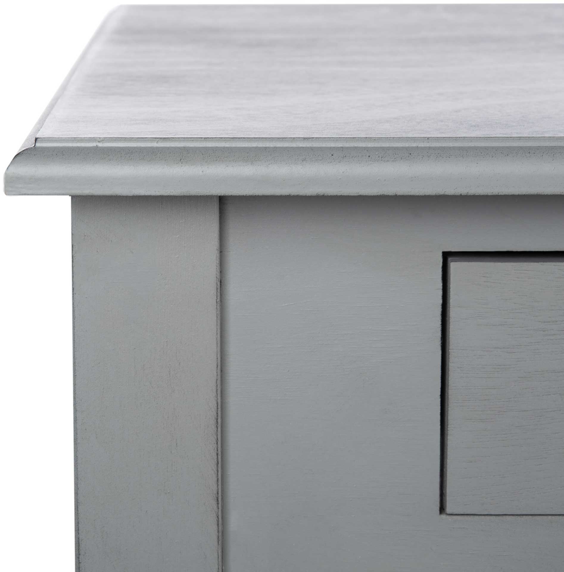 Omni Mara 2 Drawer Desk Distressed Gray - Image 6