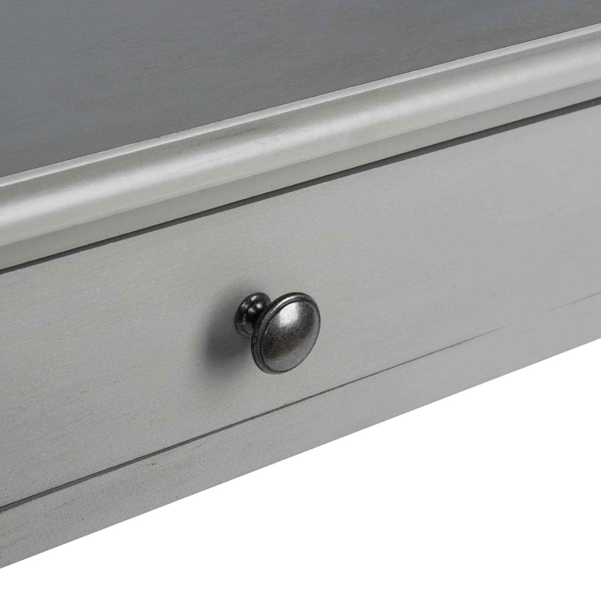 Omni Mara 2 Drawer Desk Distressed Gray - Image 7
