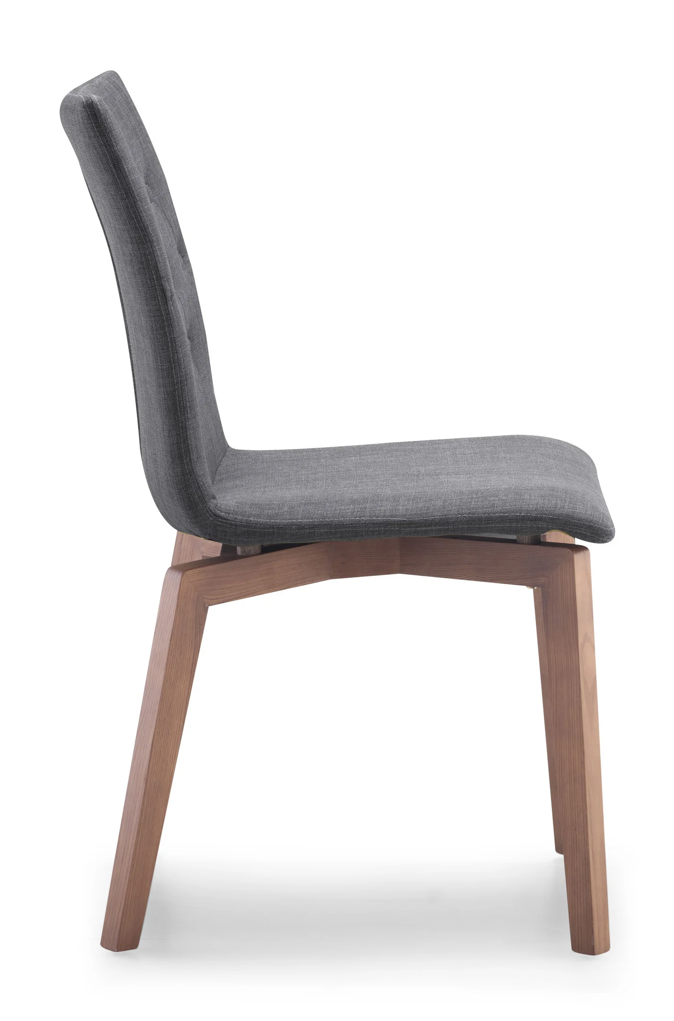 Omsk Chair Graphite Fabric (Set of 2) - Image 2