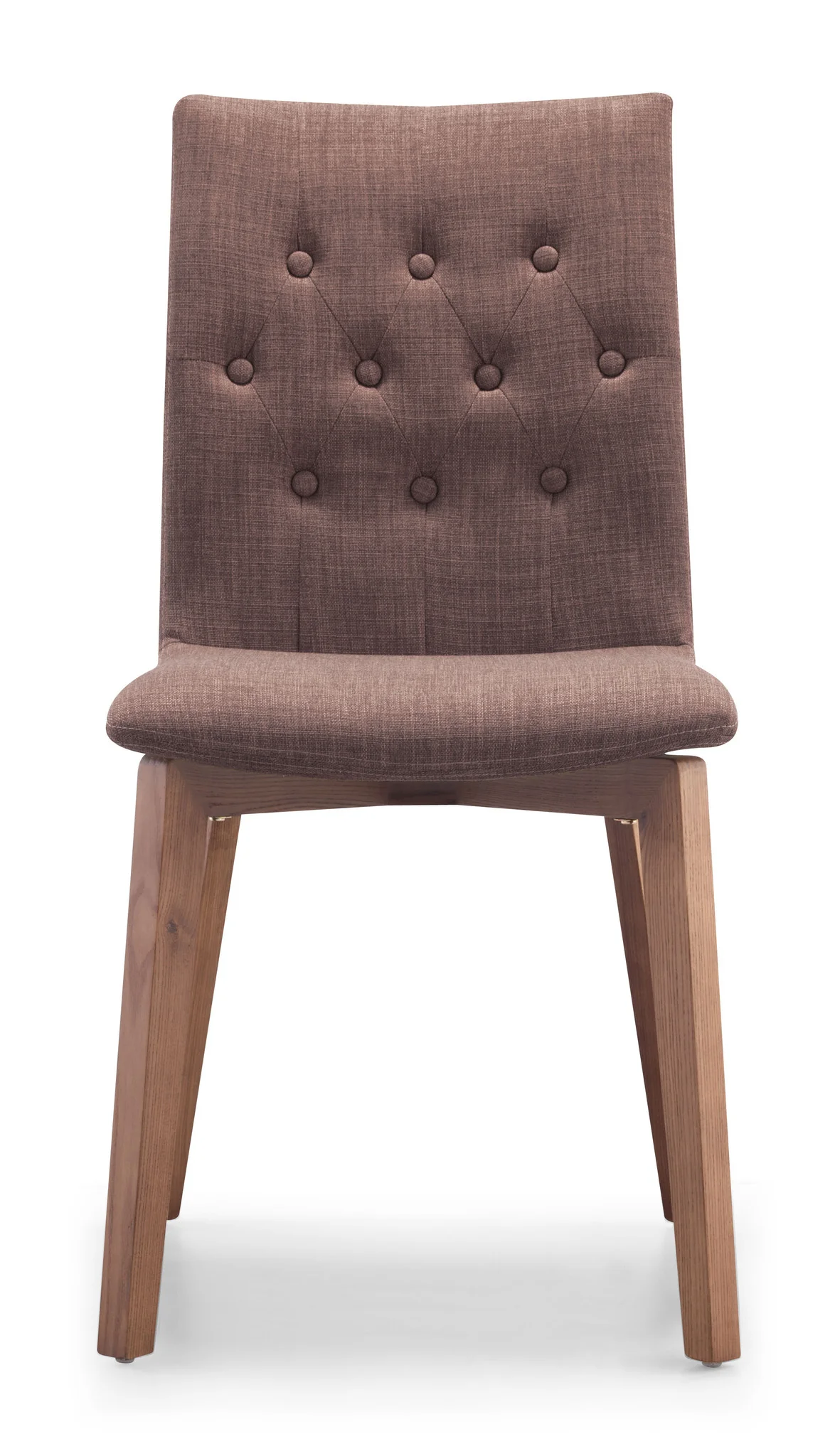 Omsk Chair Tobacco Fabric (Set of 2) - Image 3