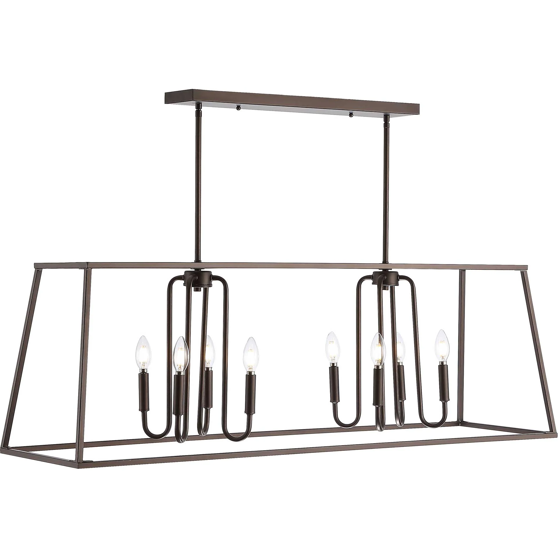 Onakona 8 Light Pendant Bronze/Black - Image 2