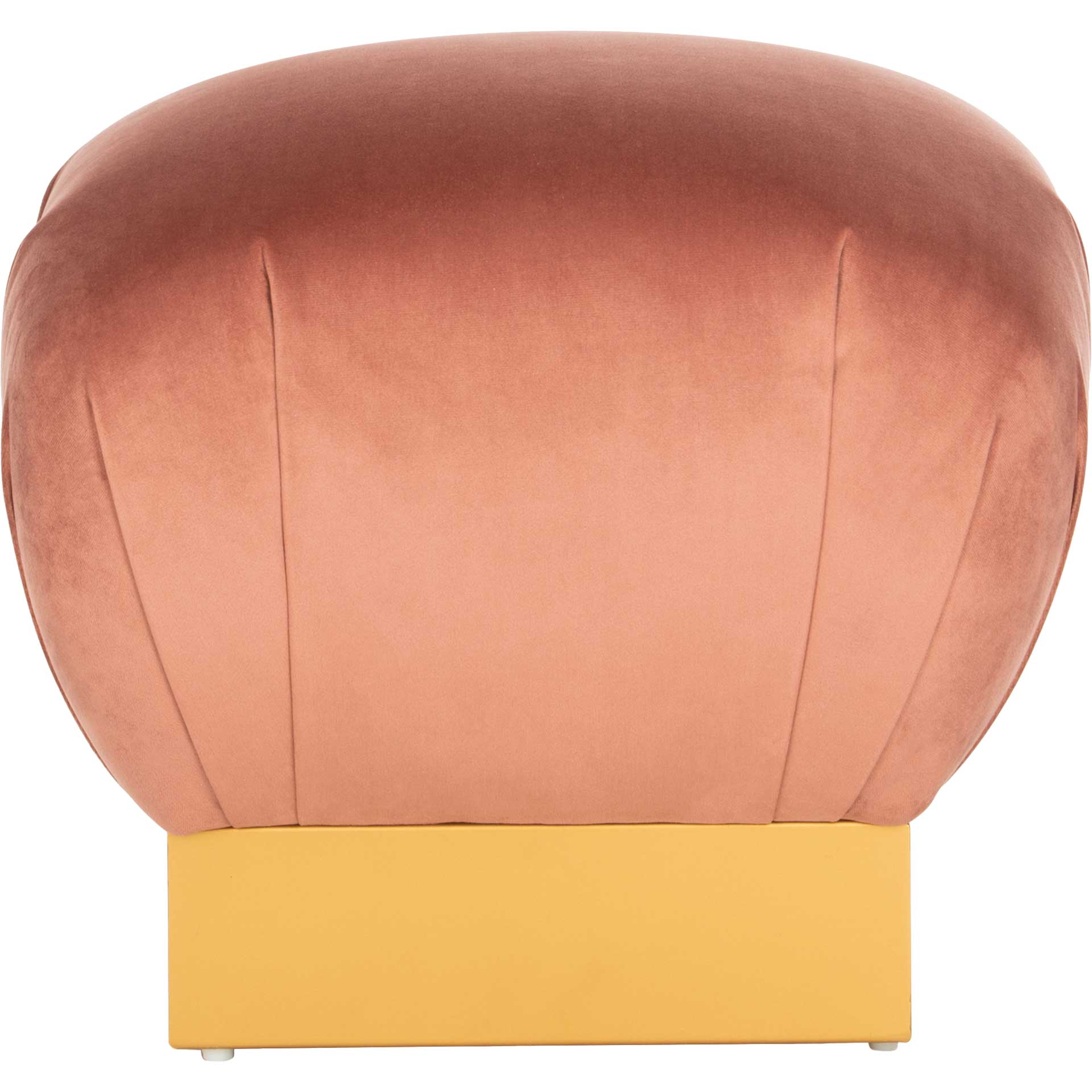 Opal Tulip Ottoman Dusty Rose/Gold - Image 2