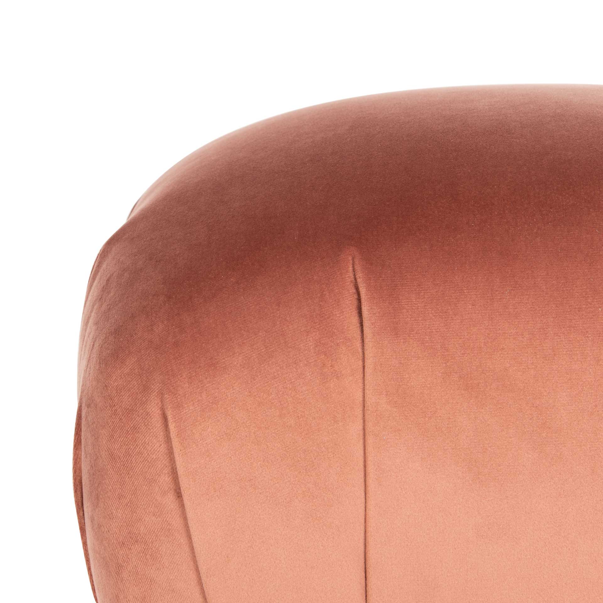 Opal Tulip Ottoman Dusty Rose/Gold - Image 4