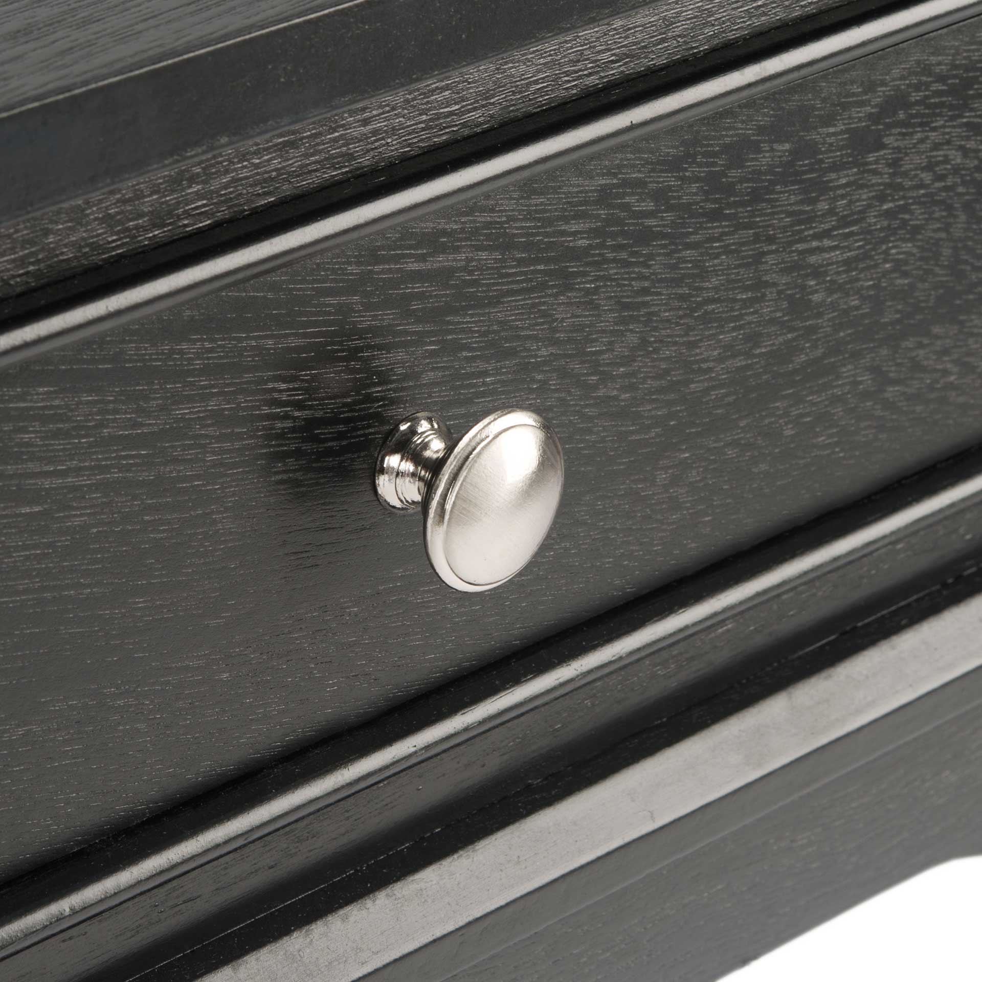 Ophelia 2 Drawer Console Table Black - Image 6