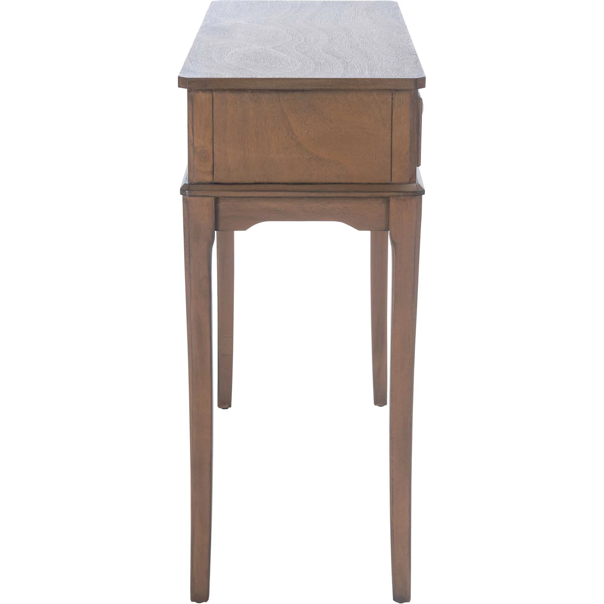 Ophelia 2 Drawer Console Table Brown - Image 3