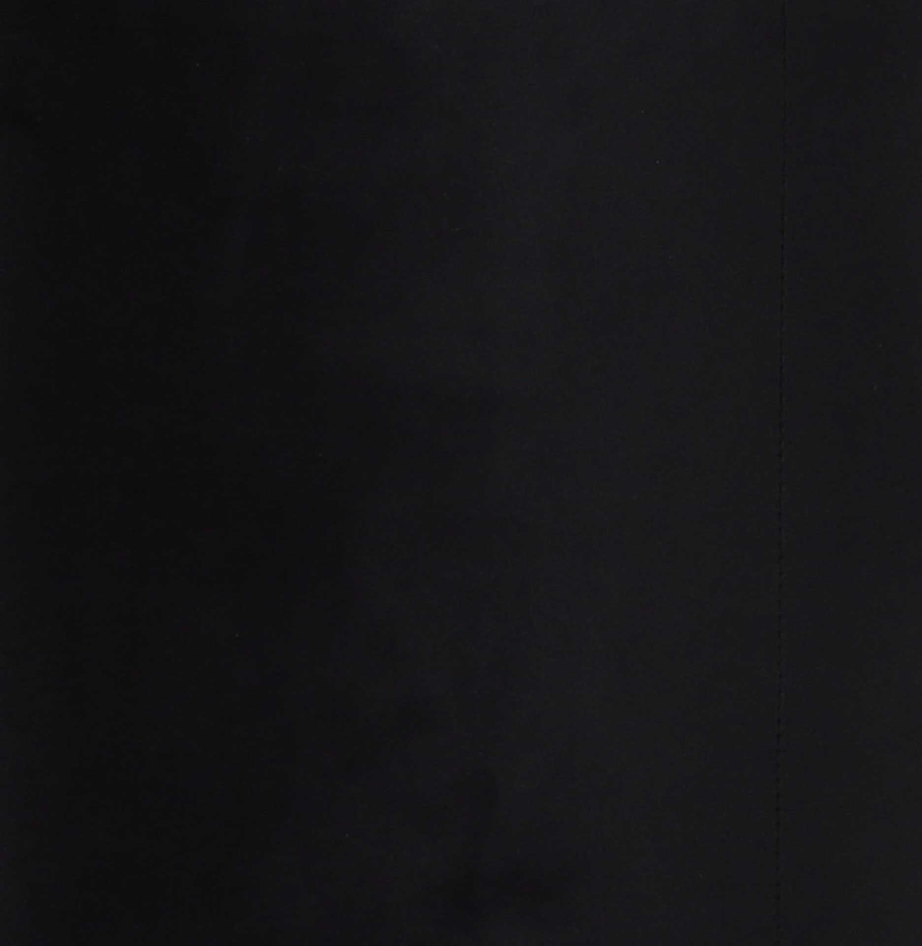 Ophelia Velvet Ottoman Black/Gold - Image 2