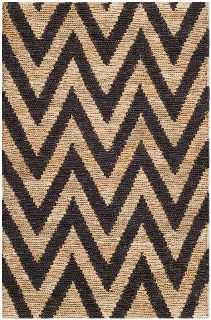 Organic Black/Natural Area Rug - Image 4