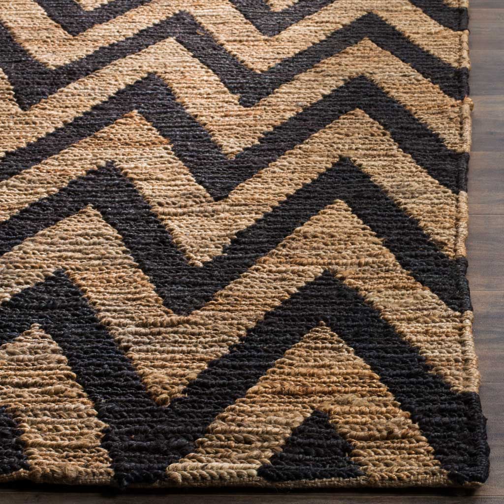 Organic Black/Natural Area Rug - Image 5