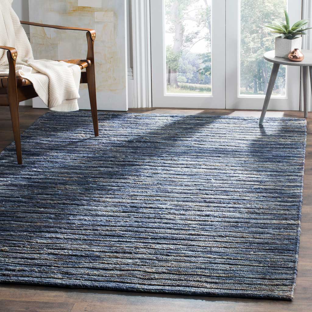 Organic Blue/Slate Area Rug - Image 4