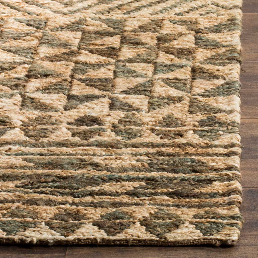 Organic Brown/Slate/Natural Area Rug - Image 3