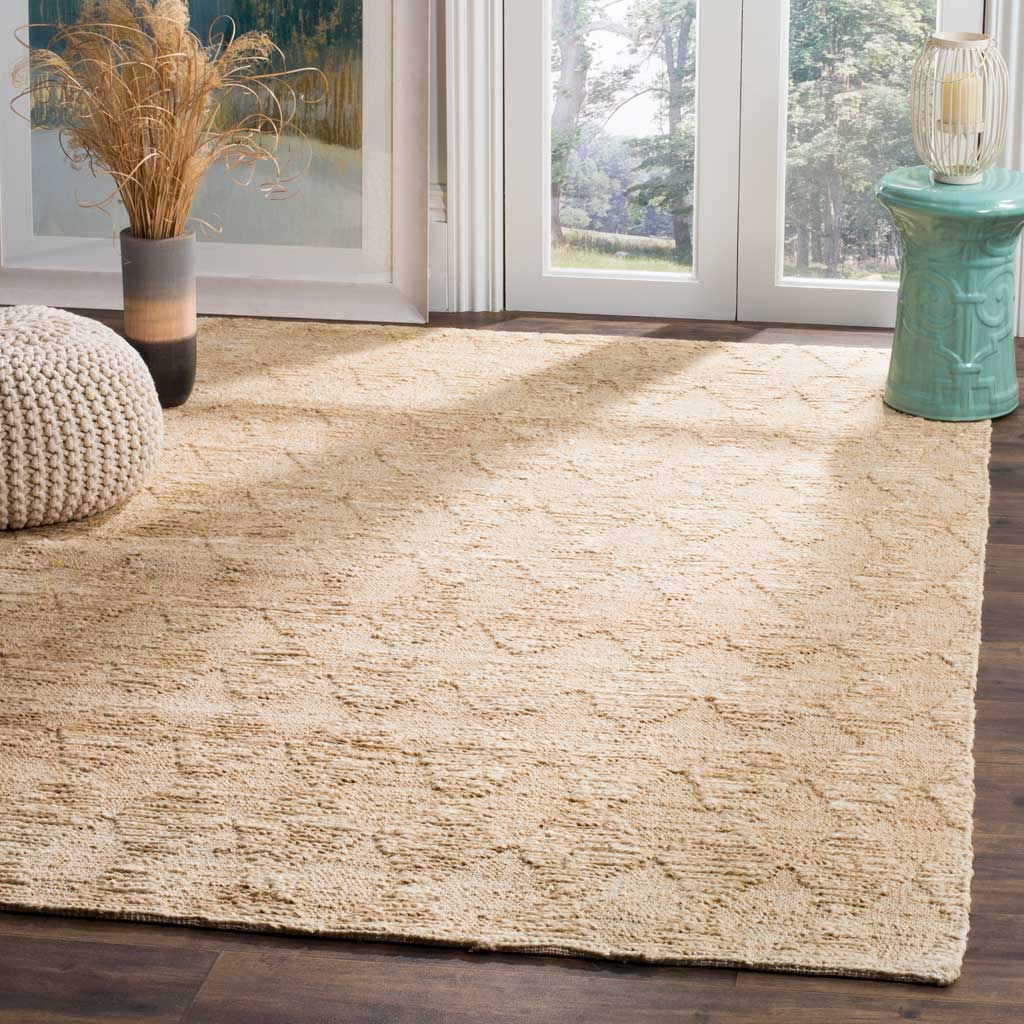 Organic Light Beige Area Rug - Image 5