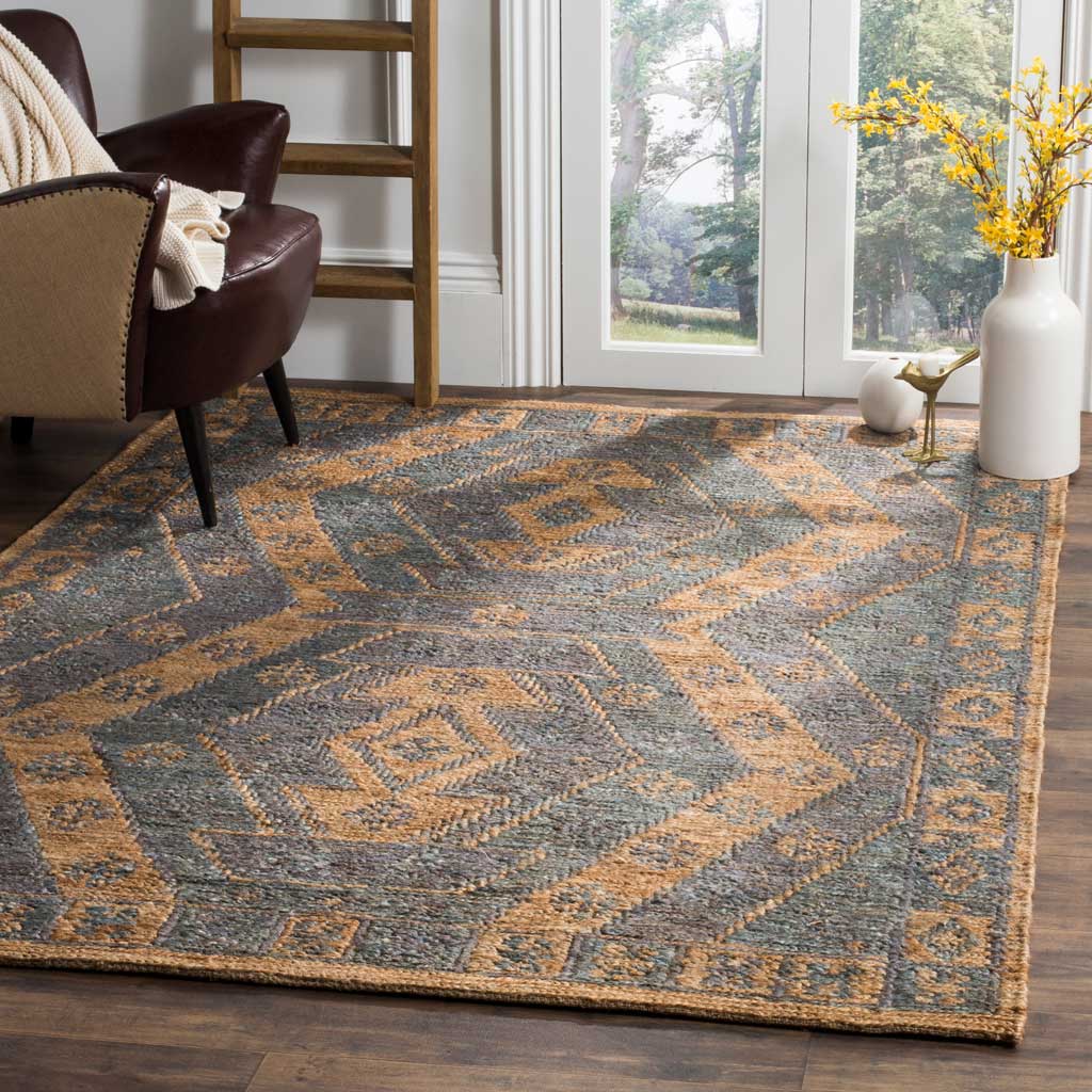 Organic Slate/Natural Area Rug - Image 6