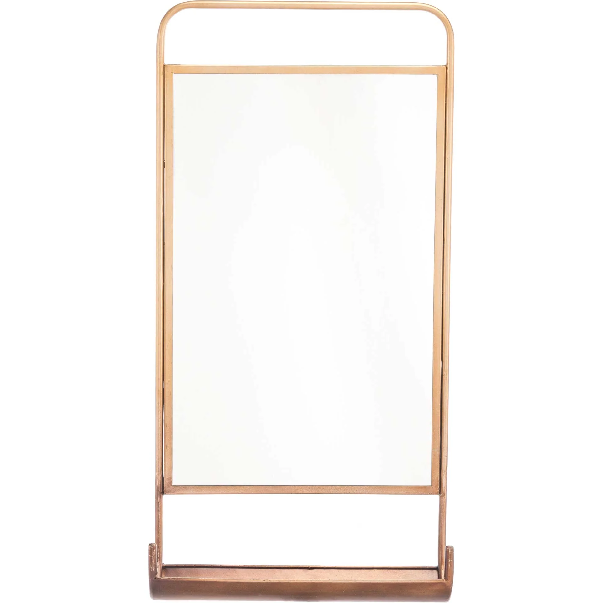 Organizer Shelf Mirror Gold - Image 2