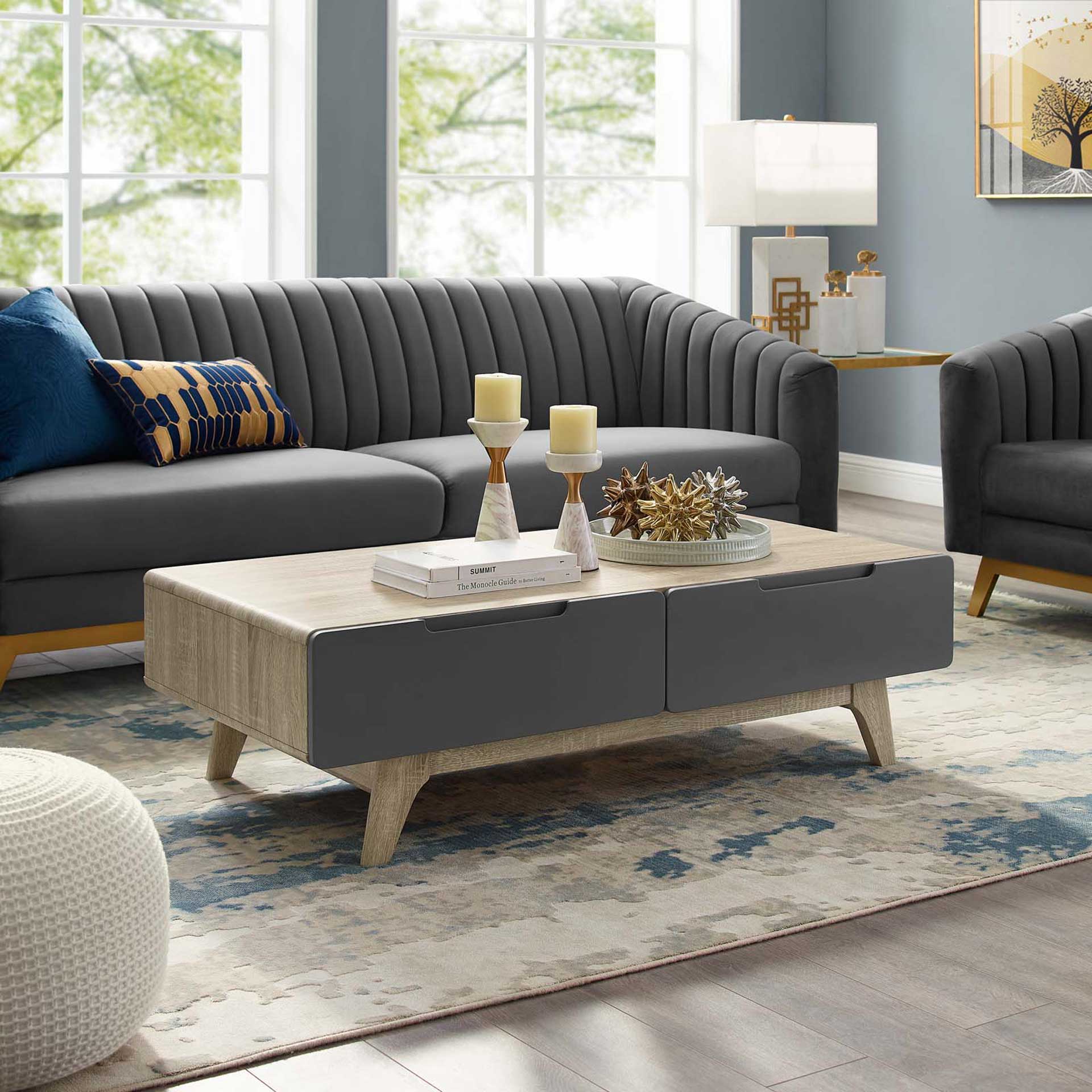 Orion Coffee Table Natural Gray - Image 6