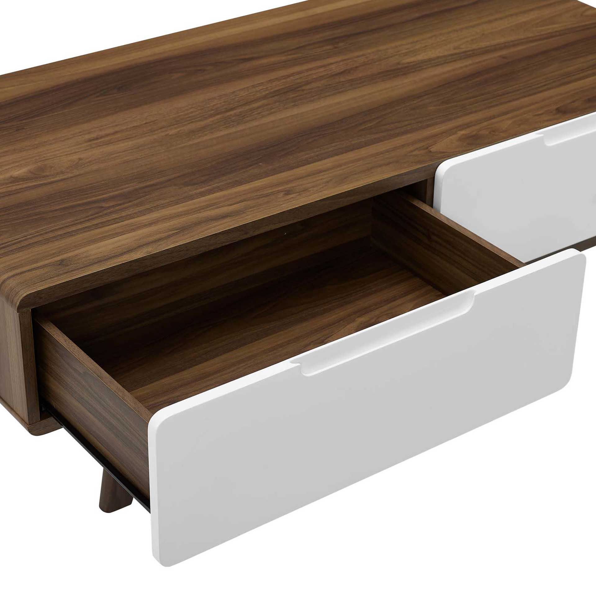 Orion Coffee Table Walnut/White - Image 4
