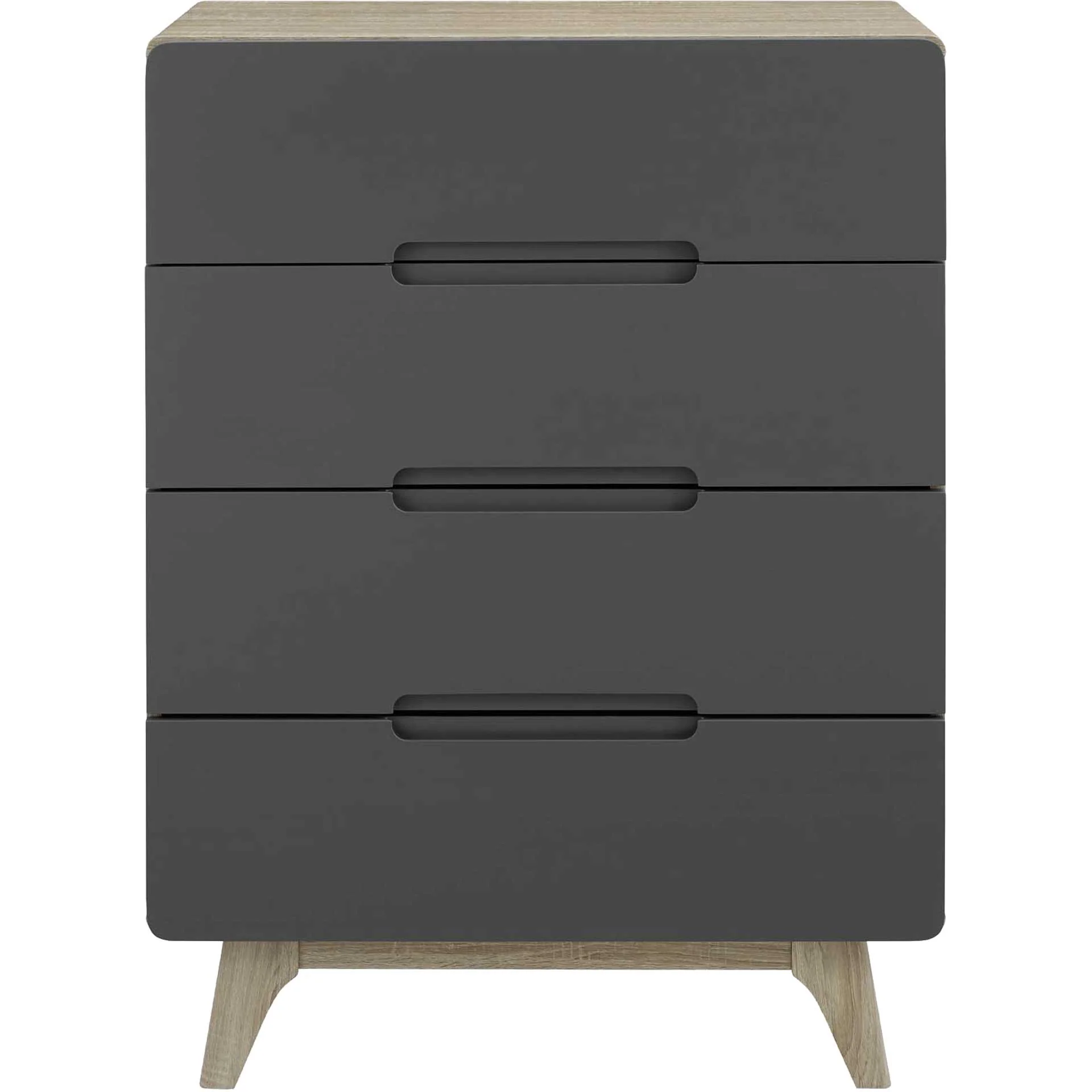 Orion Four-Drawer Chest Natural Gray - Image 2