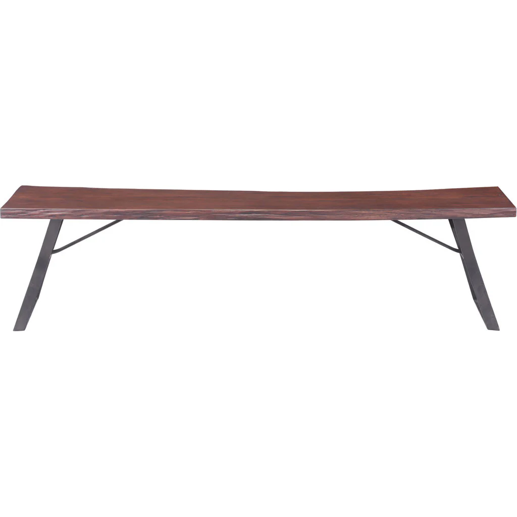 Oristano Bench Distressed Cherry Oak - Image 4