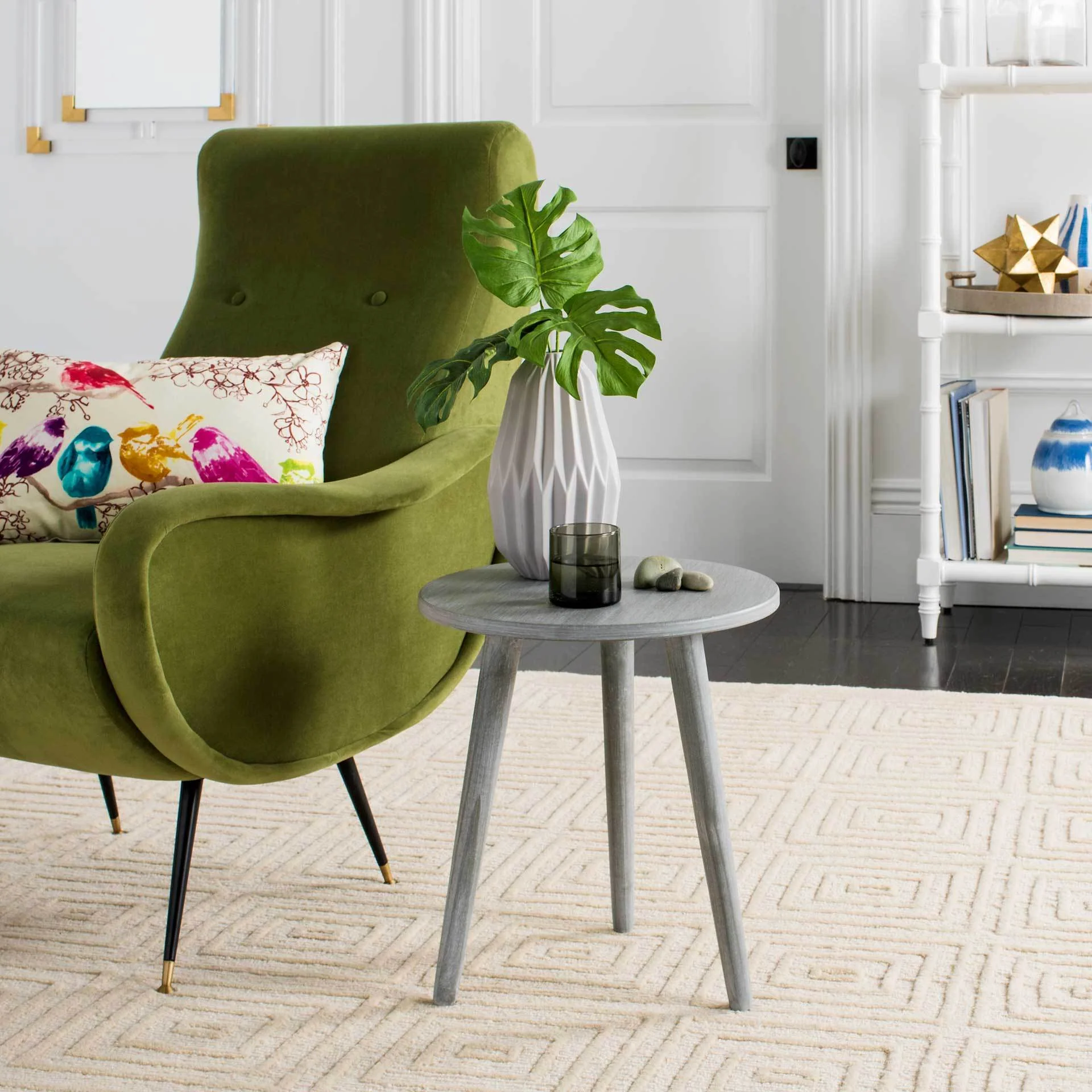 Orla Accent Table Slate Gray - Image 3