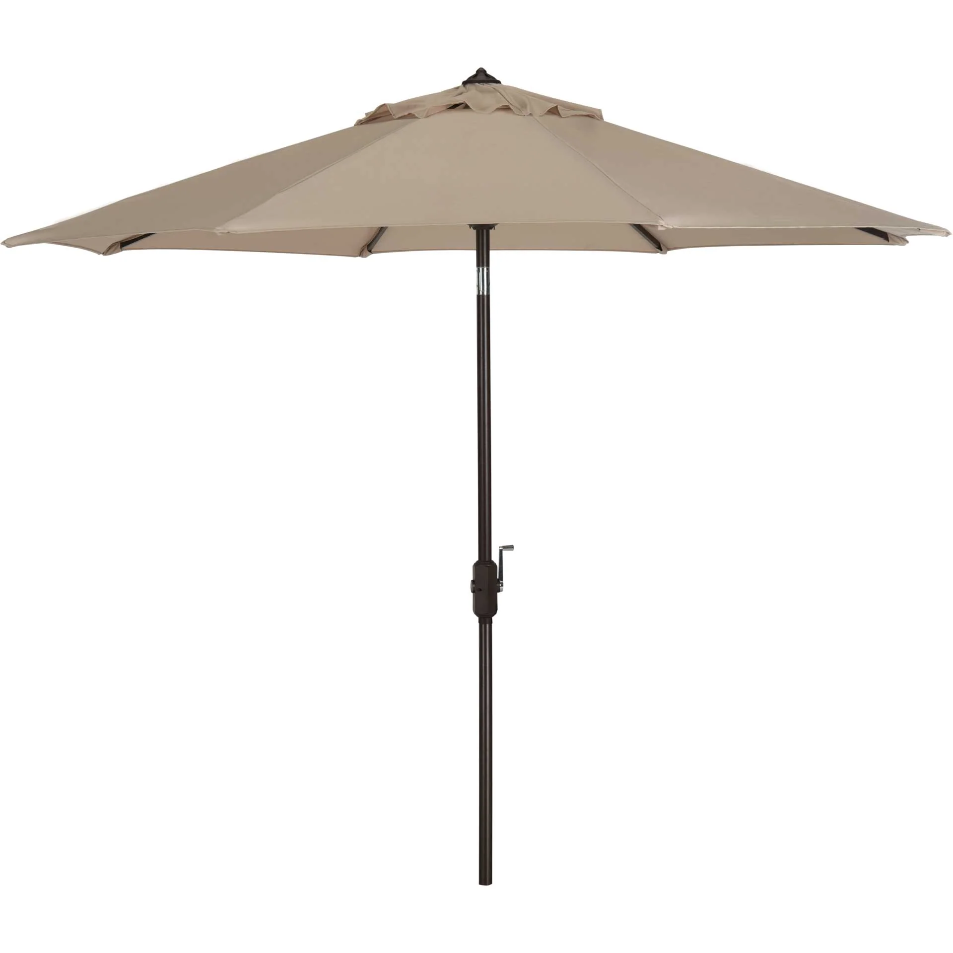 Orna Uv Resistant Auto Tilt Crank Umbrella Beige - Image 2
